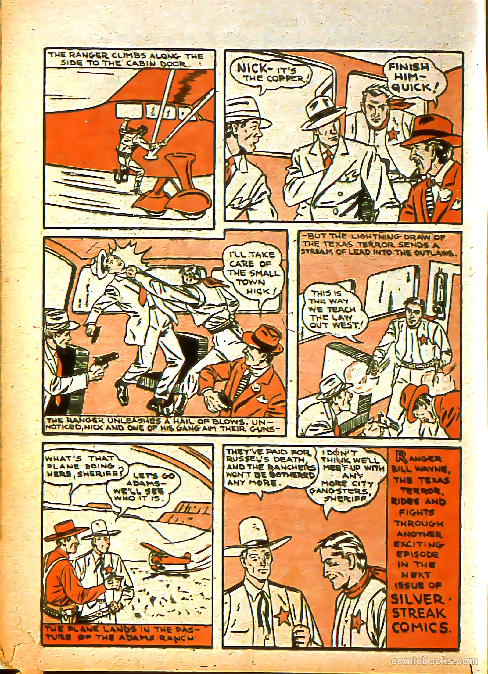 Silver Streak Comics #6 (1940) — page 21 of 69