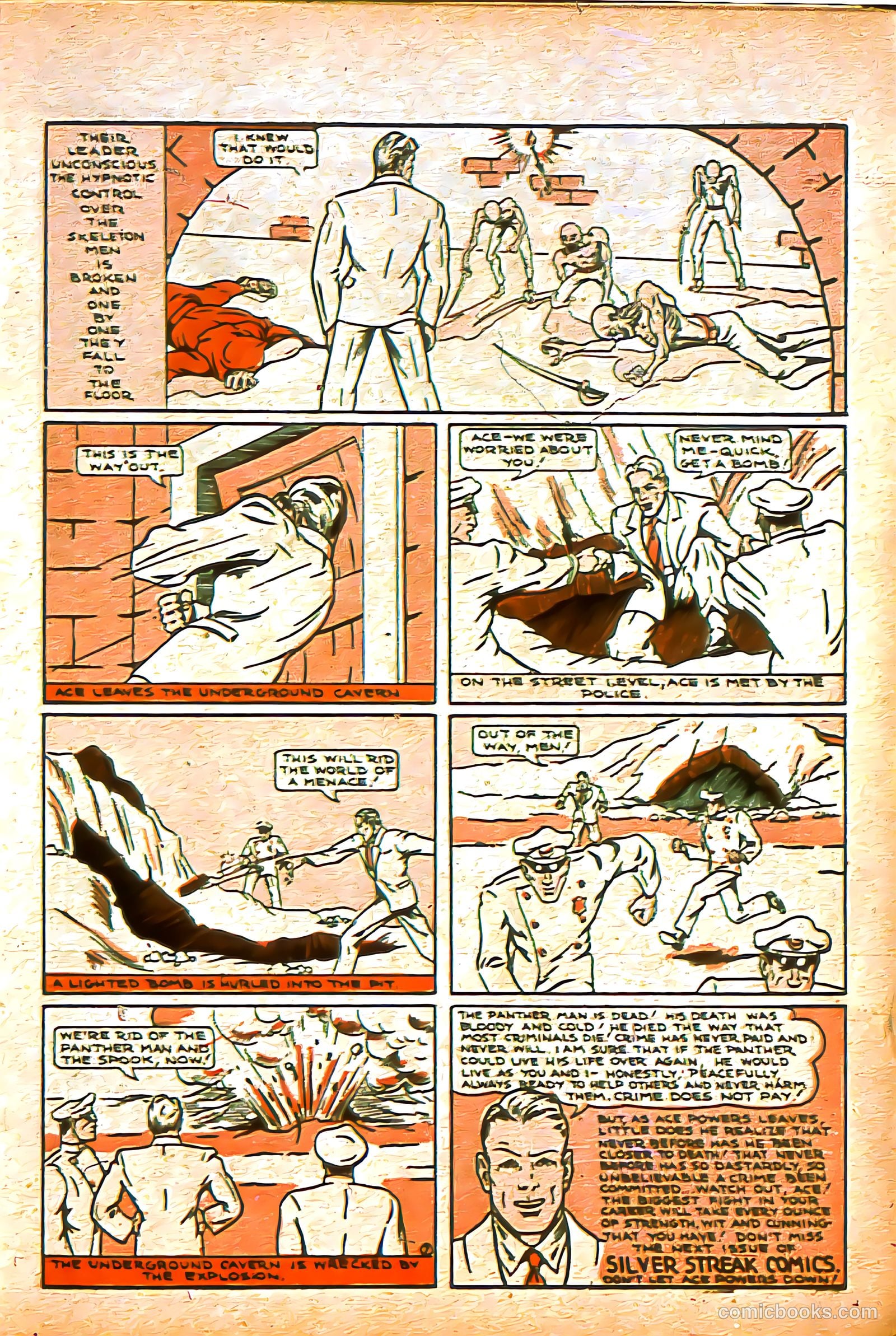 Silver Streak Comics #6 (1940) — page 54 of 69