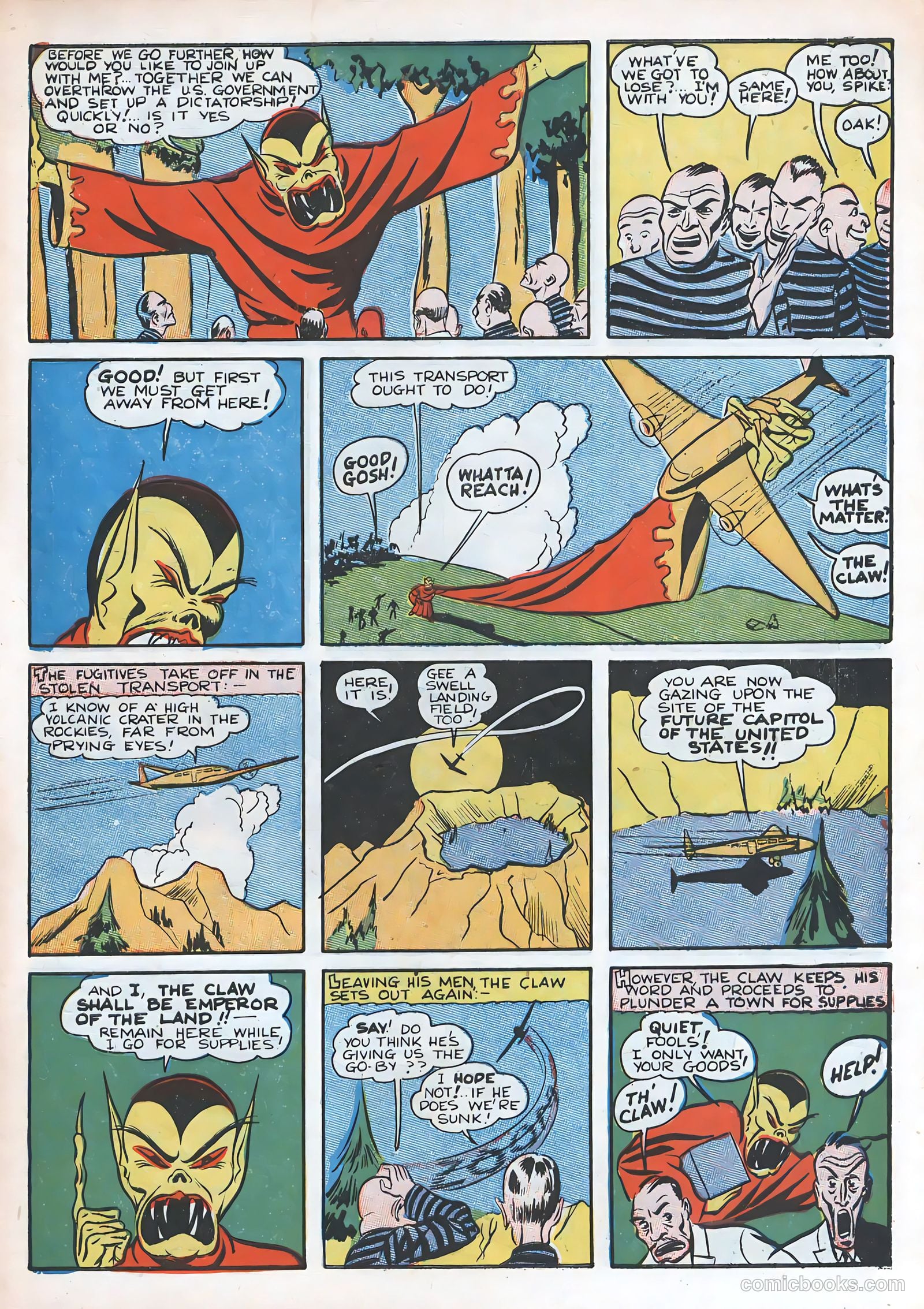 Silver Streak Comics #9 (1941) — page 4 of 66