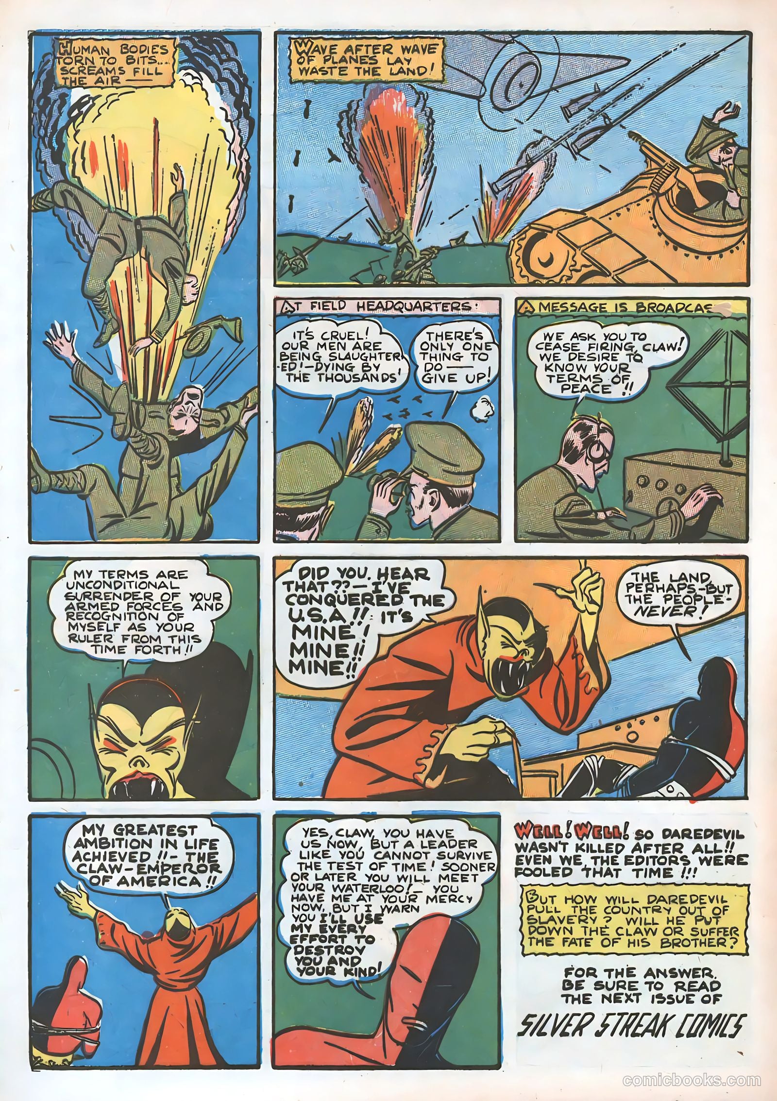 Silver Streak Comics #9 (1941) — page 11 of 66