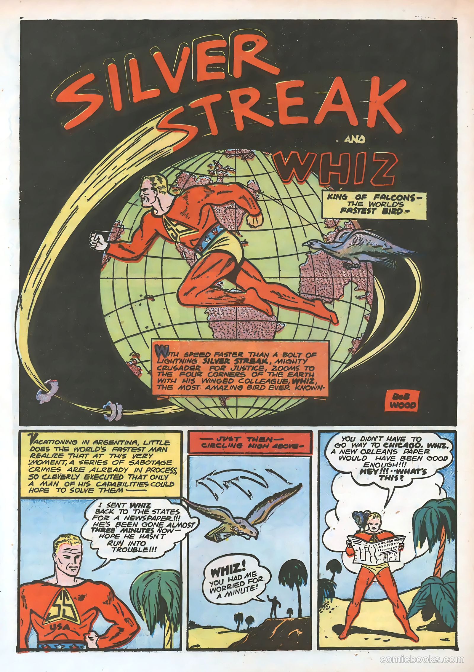 Silver Streak Comics #9 (1941) — page 19 of 66