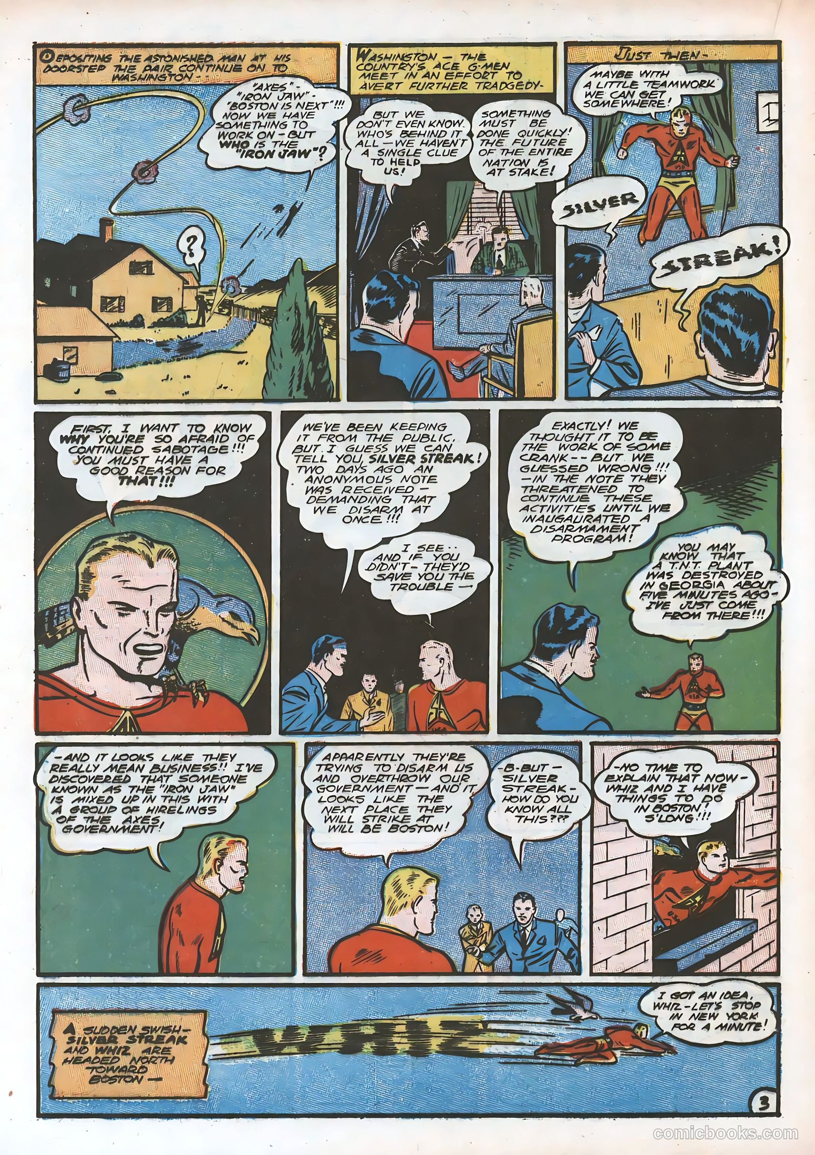 Silver Streak Comics #9 (1941) — page 21 of 66