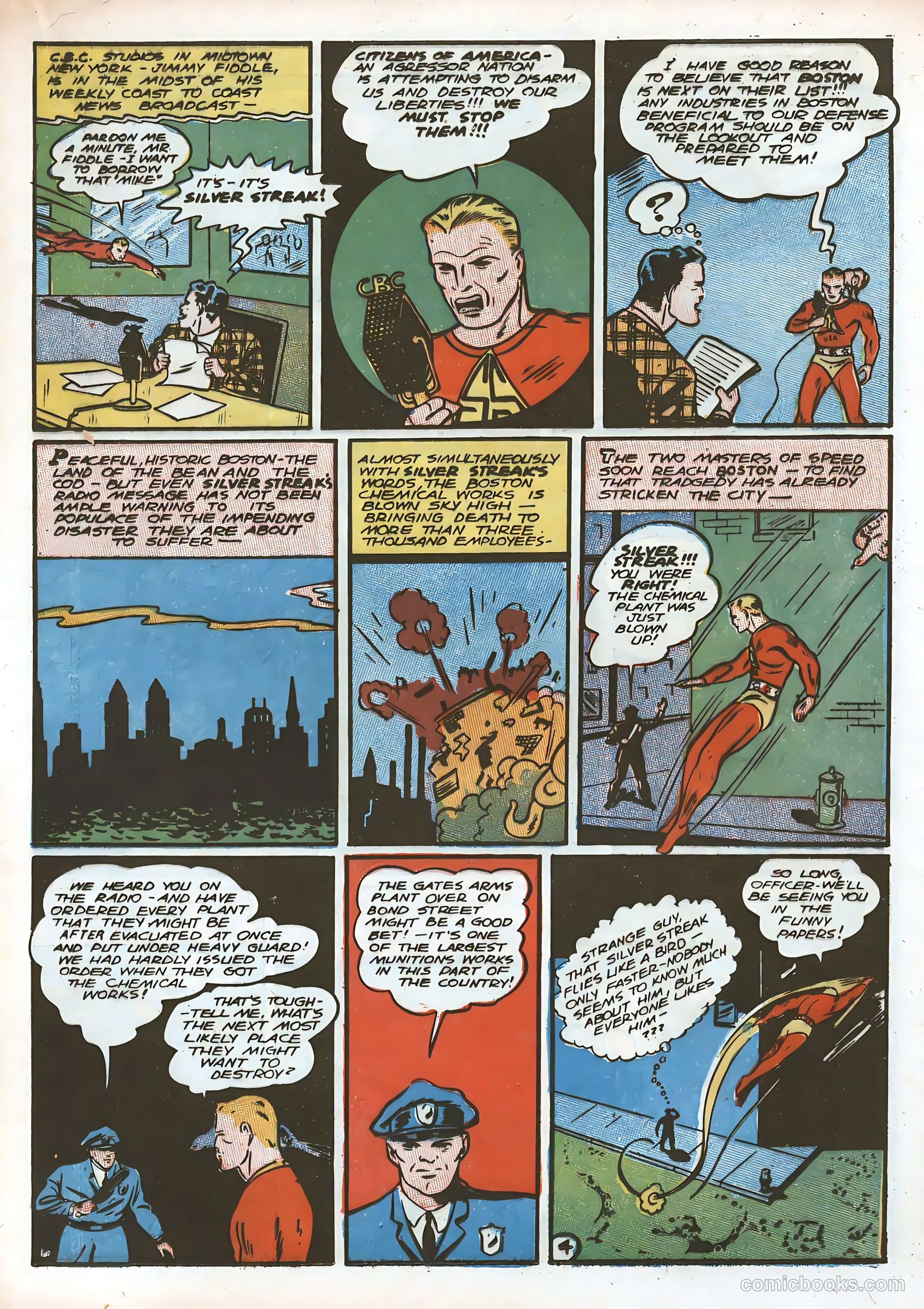 Silver Streak Comics #9 (1941) — page 22 of 66