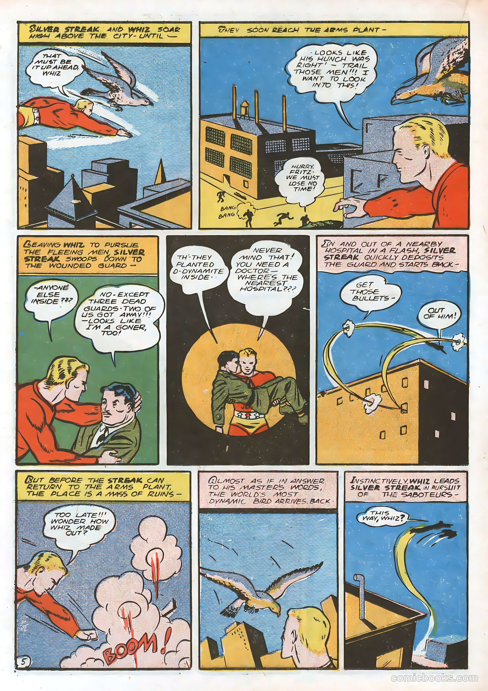 Silver Streak Comics #9 (1941) — page 23 of 66