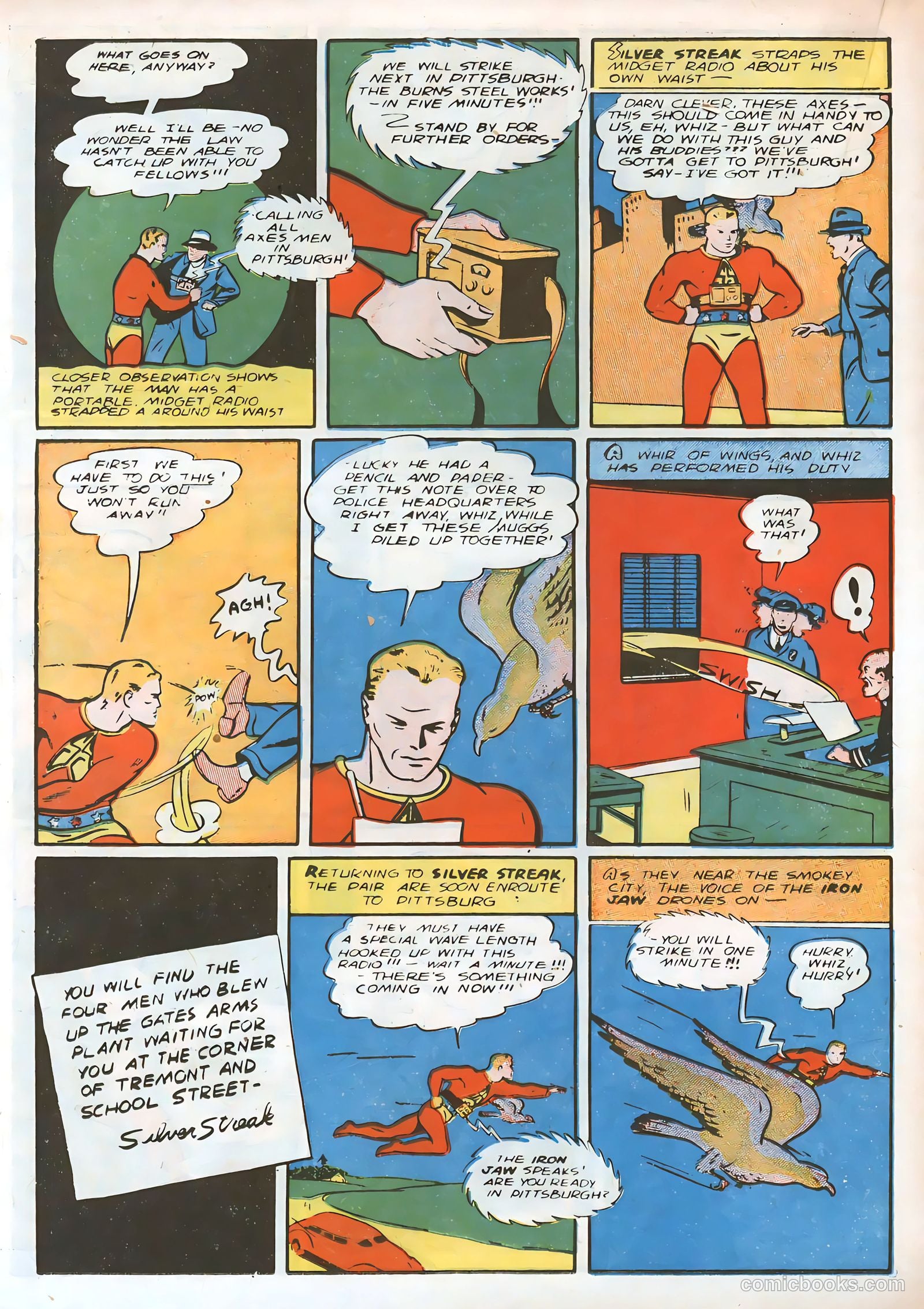Silver Streak Comics #9 (1941) — page 25 of 66