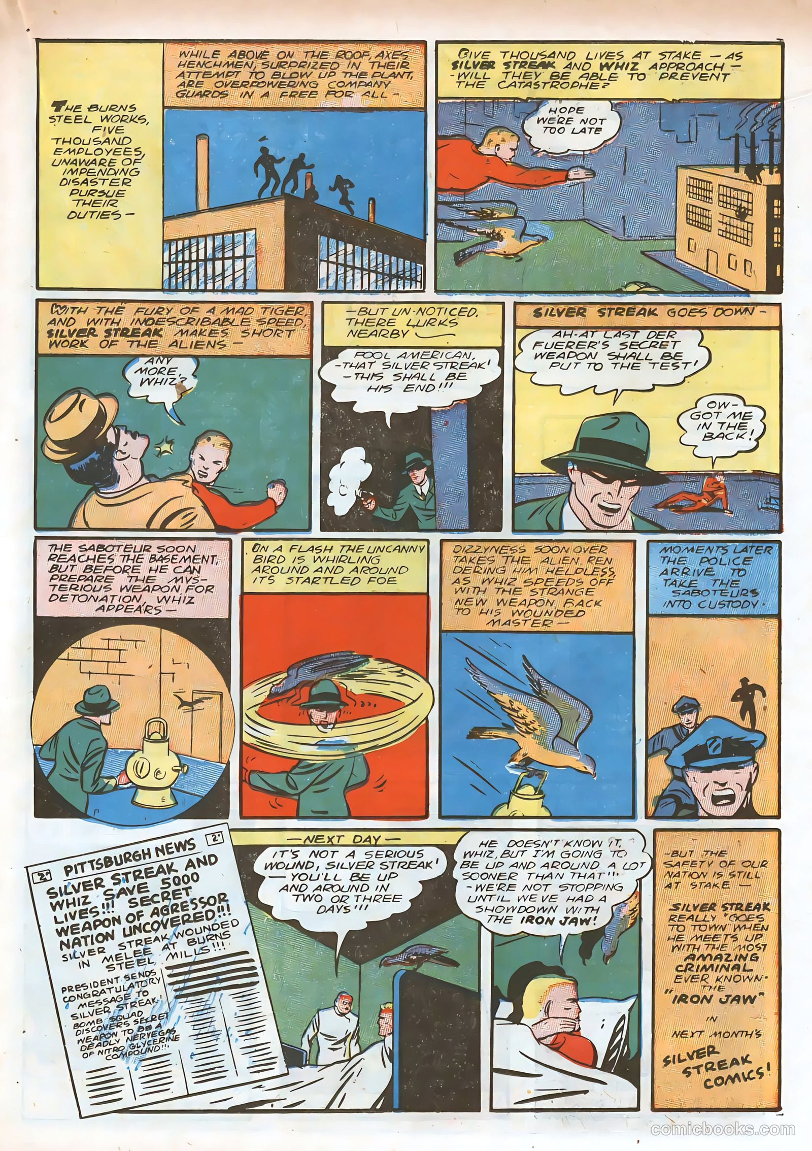 Silver Streak Comics #9 (1941) — page 26 of 66