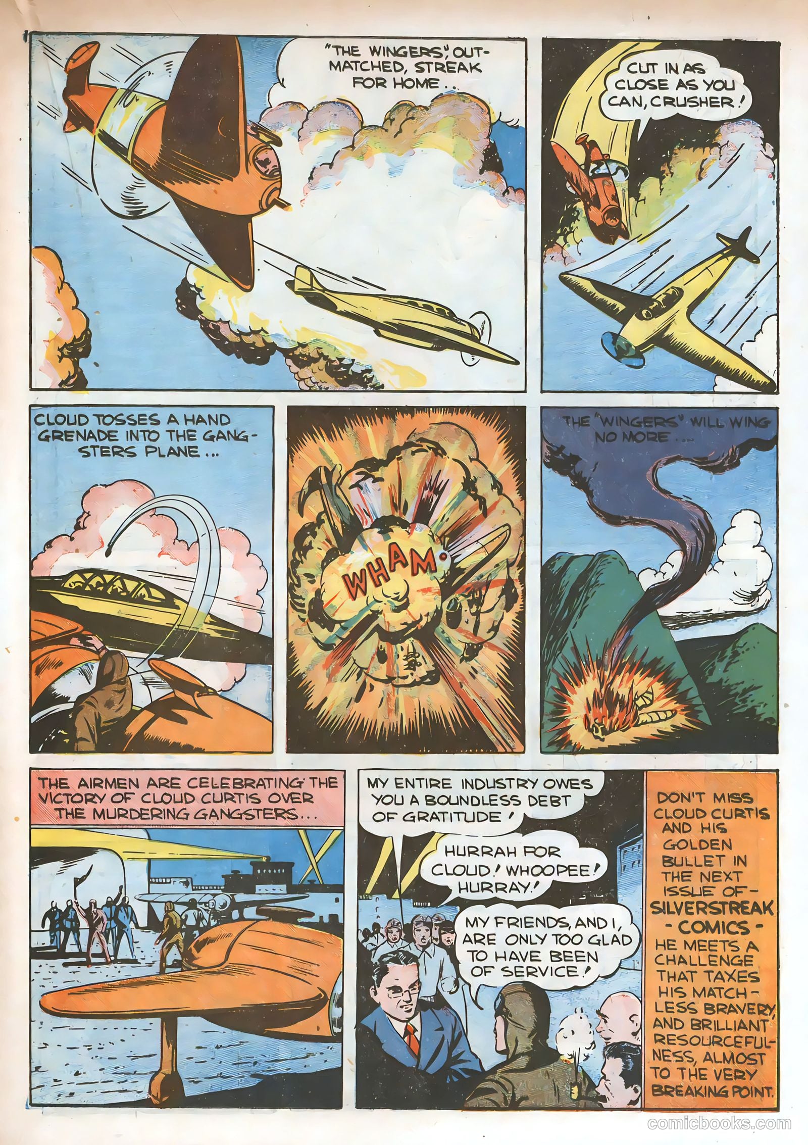 Silver Streak Comics #9 (1941) — page 34 of 66