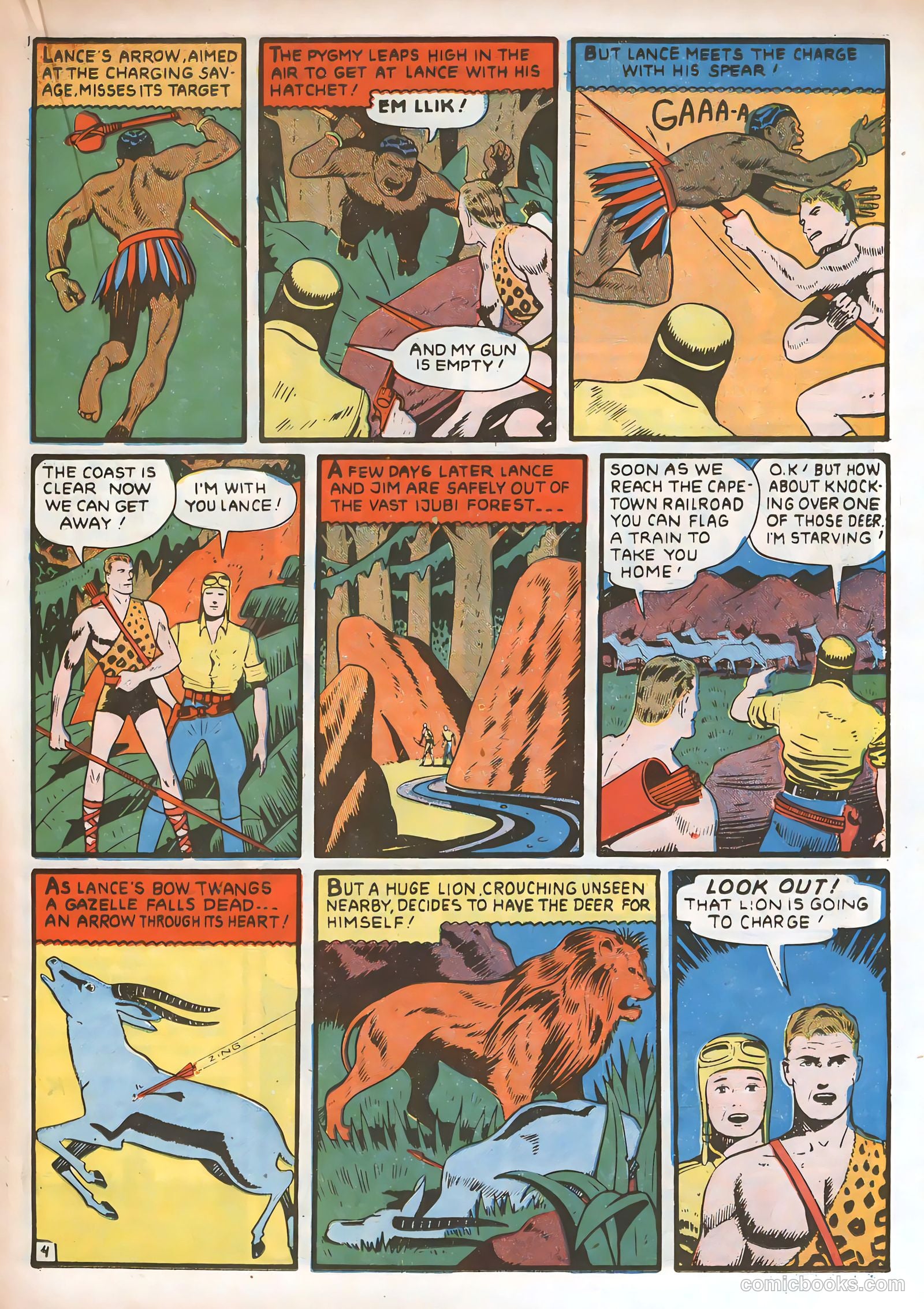 Silver Streak Comics #9 (1941) — page 42 of 66