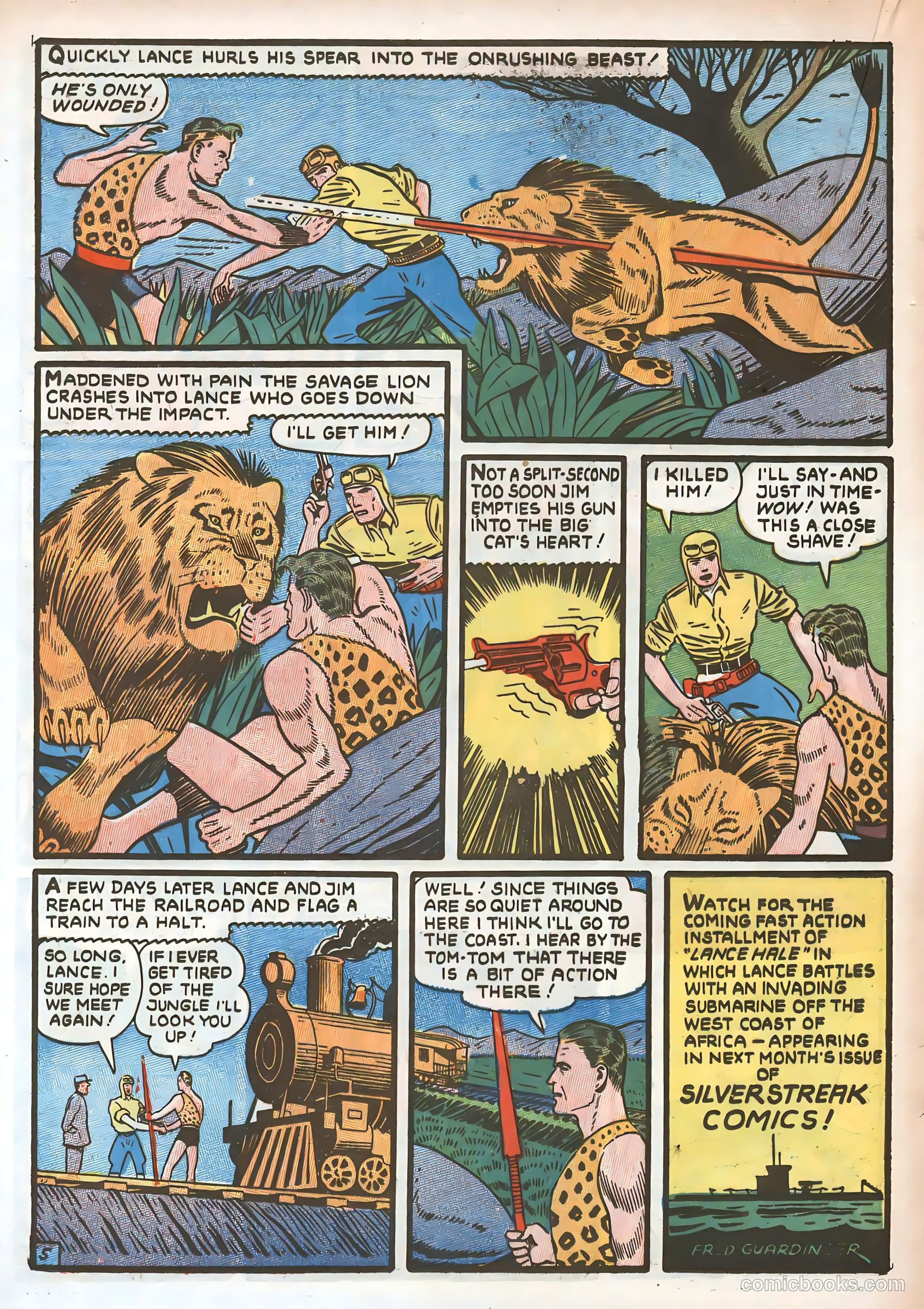 Silver Streak Comics #9 (1941) — page 43 of 66