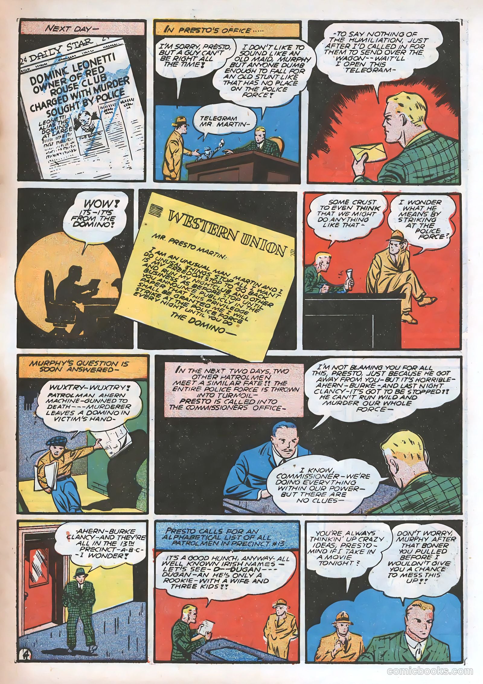 Silver Streak Comics #9 (1941) — page 50 of 66