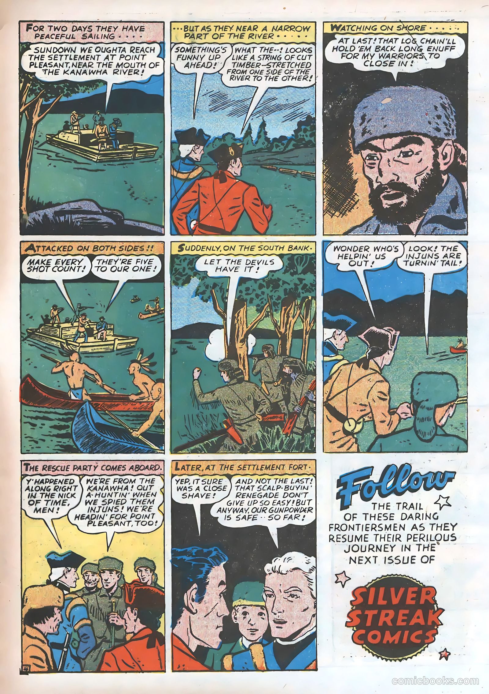 Silver Streak Comics #9 (1941) — page 56 of 66