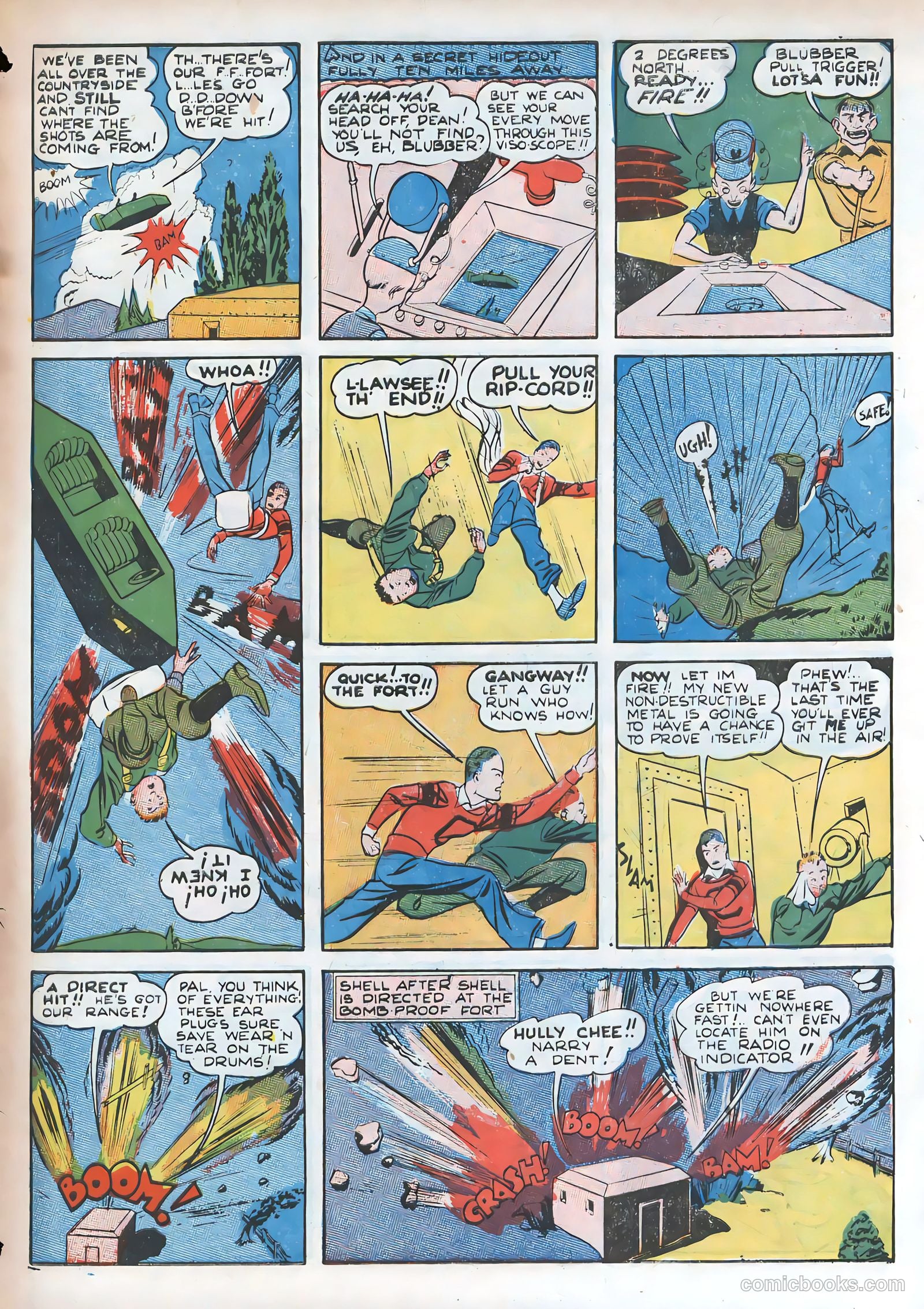 Silver Streak Comics #9 (1941) — page 60 of 66