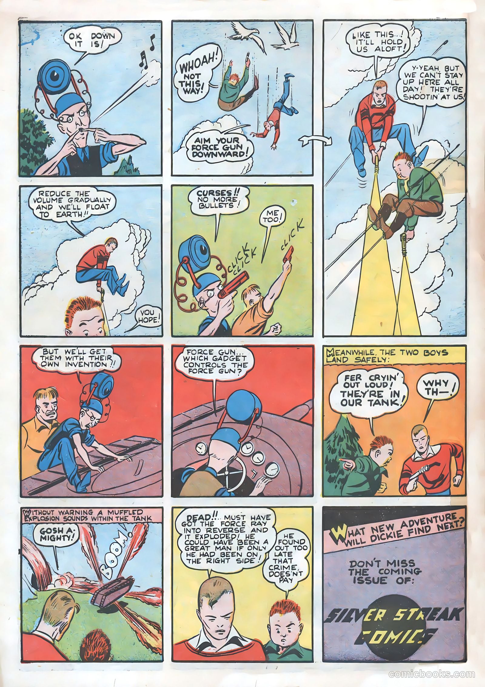 Silver Streak Comics #9 (1941) — page 65 of 66