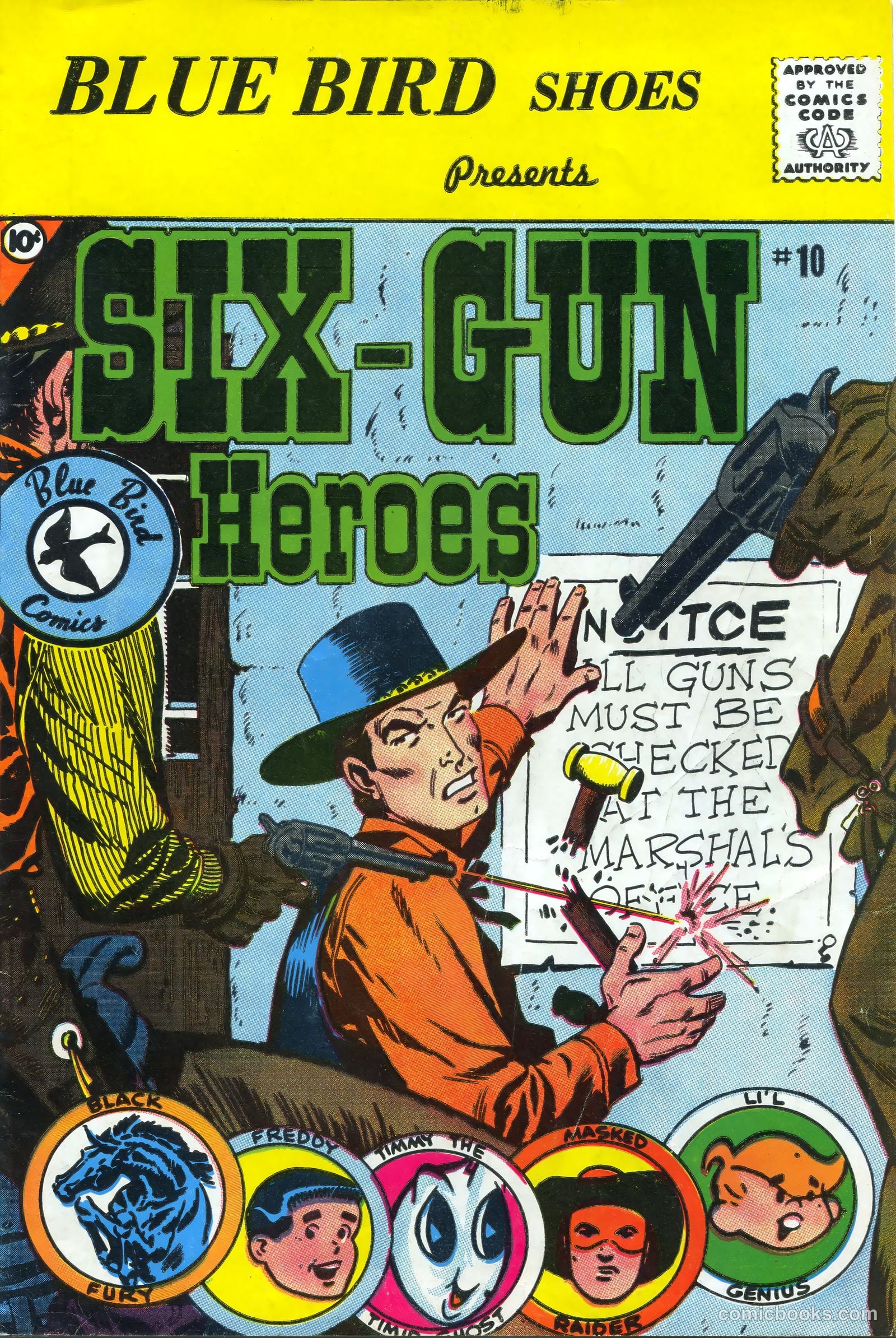 Six-Gun Heroes #10 (1961) — page 1 of 36