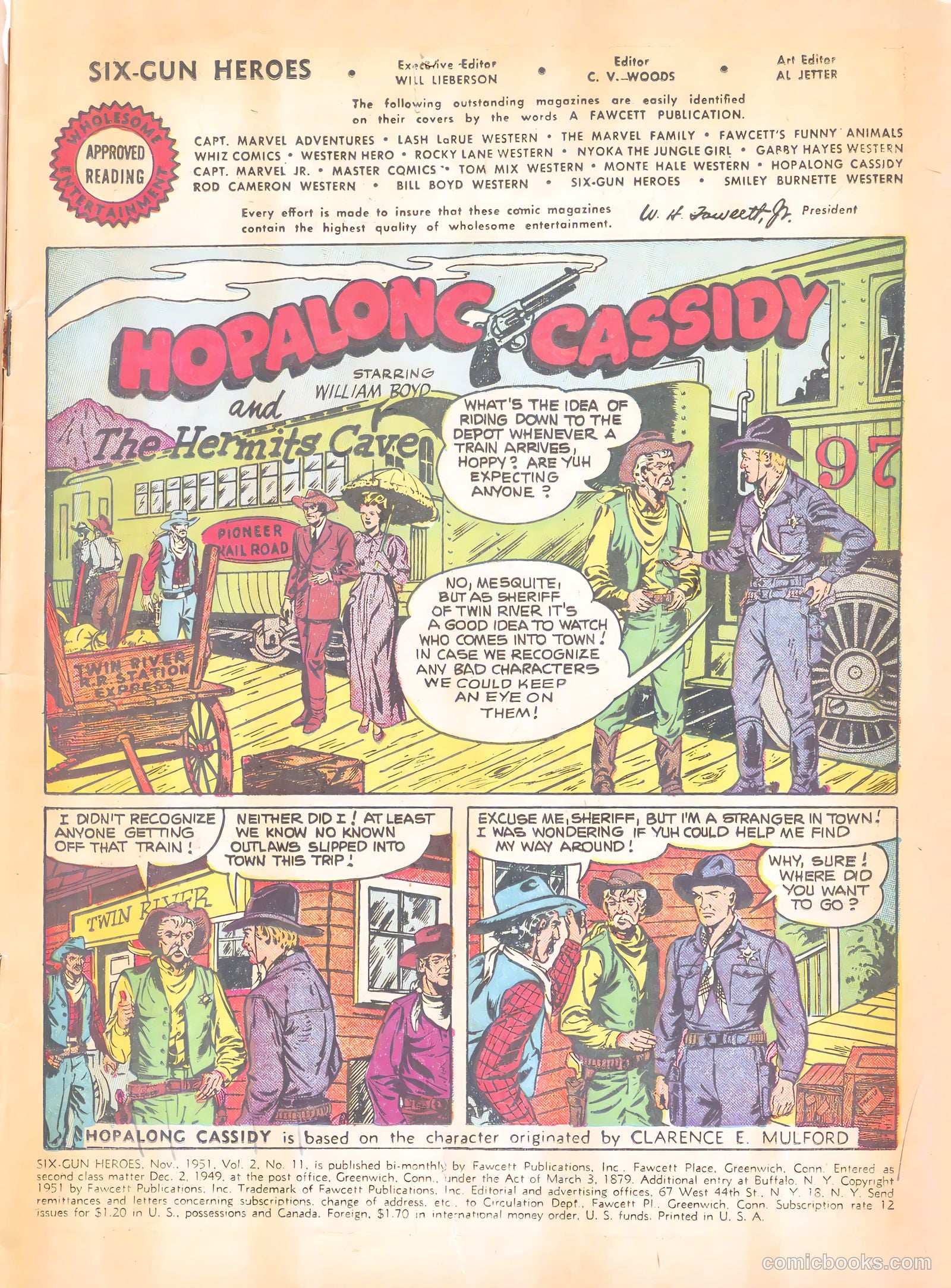Six-Gun Heroes #11 (1951) — page 3 of 36