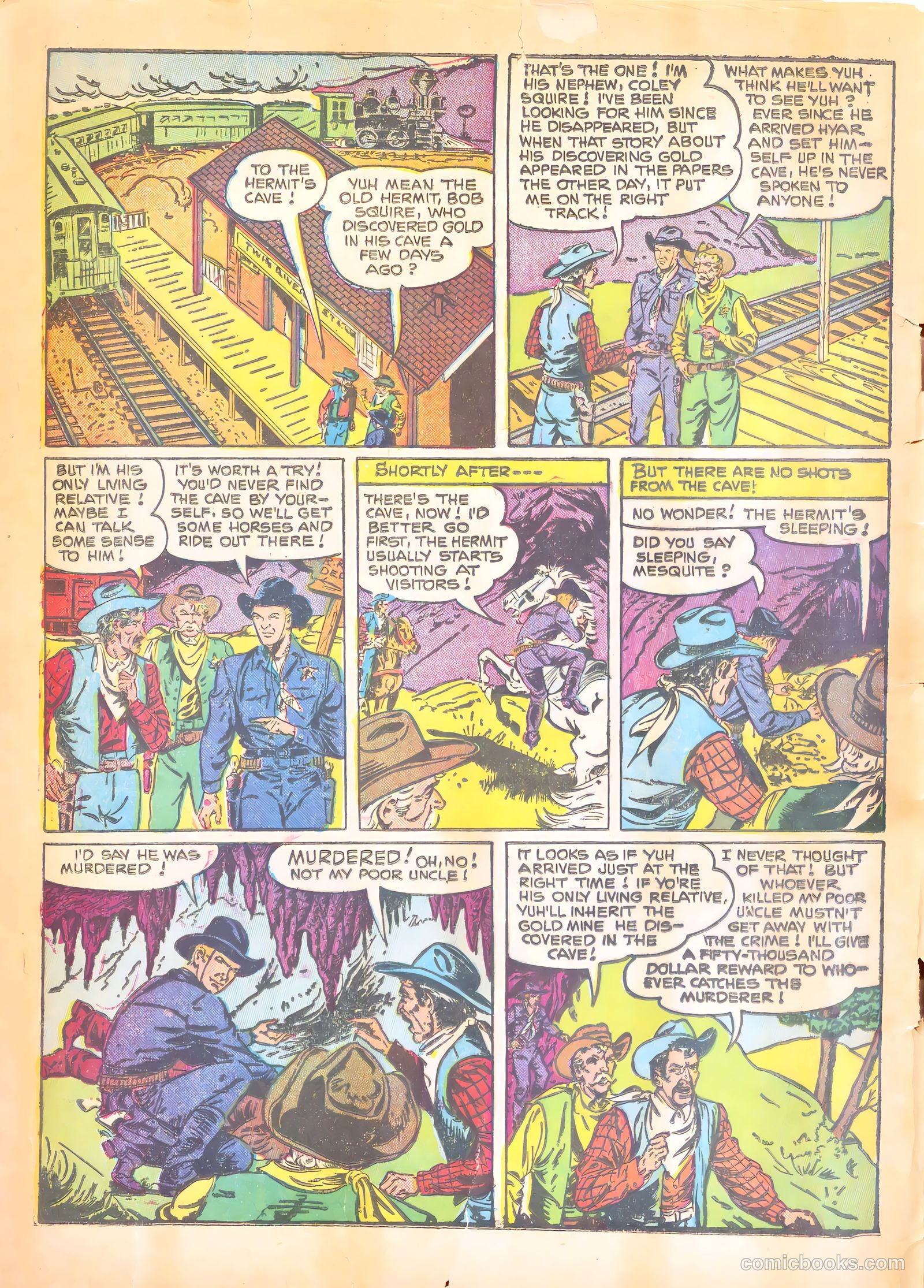 Six-Gun Heroes #11 (1951) — page 4 of 36