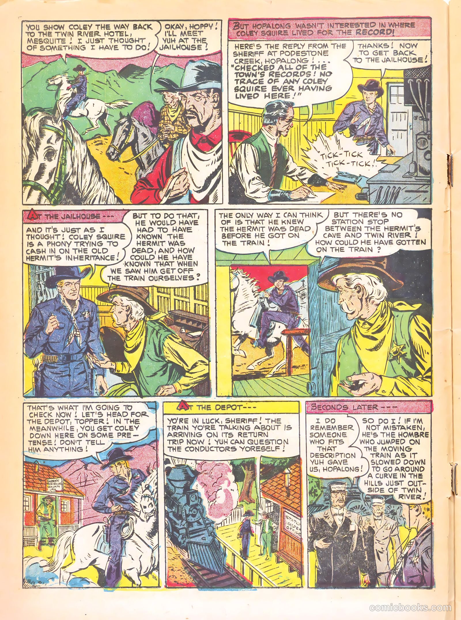 Six-Gun Heroes #11 (1951) — page 6 of 36