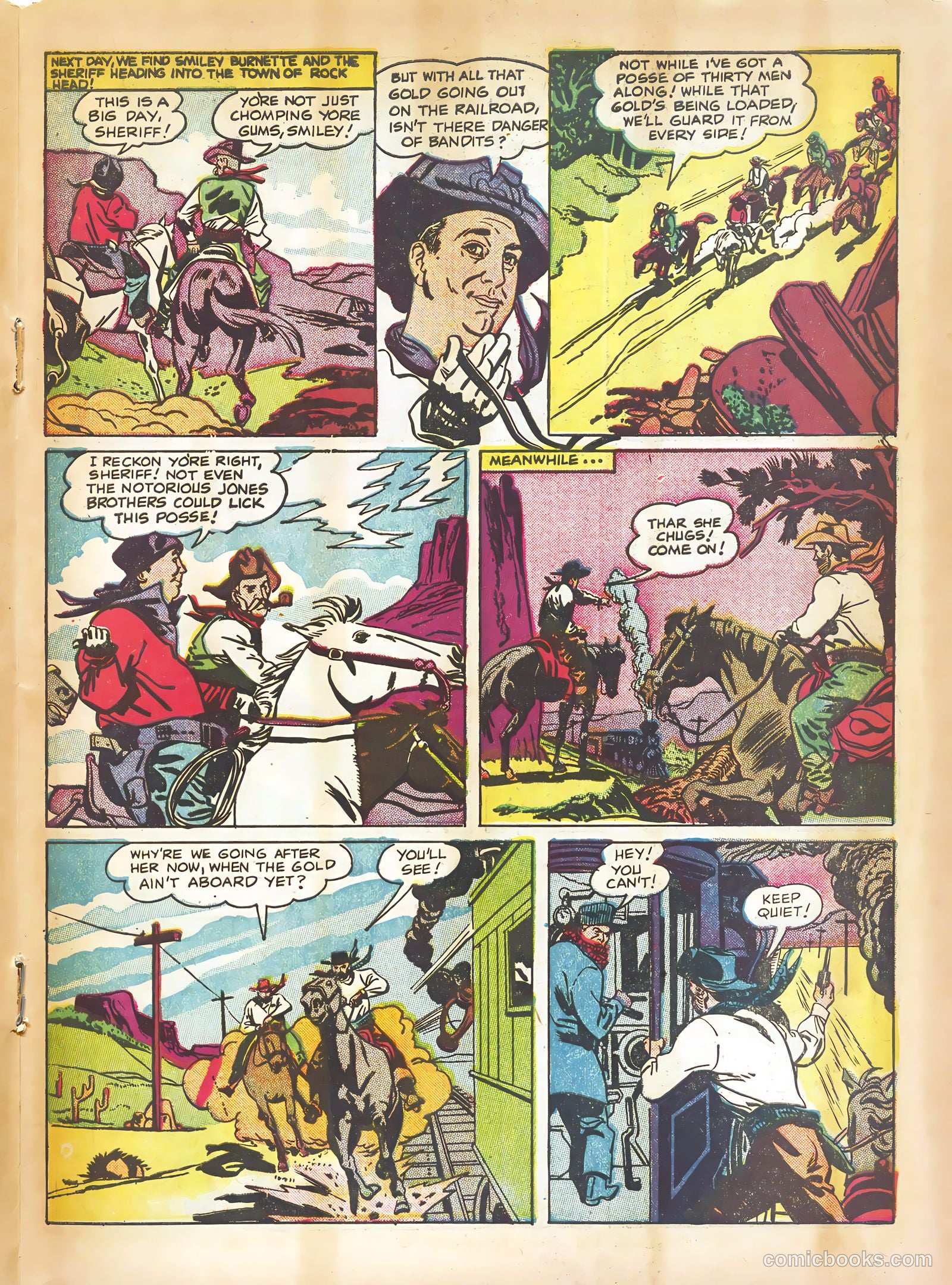 Six-Gun Heroes #11 (1951) — page 19 of 36