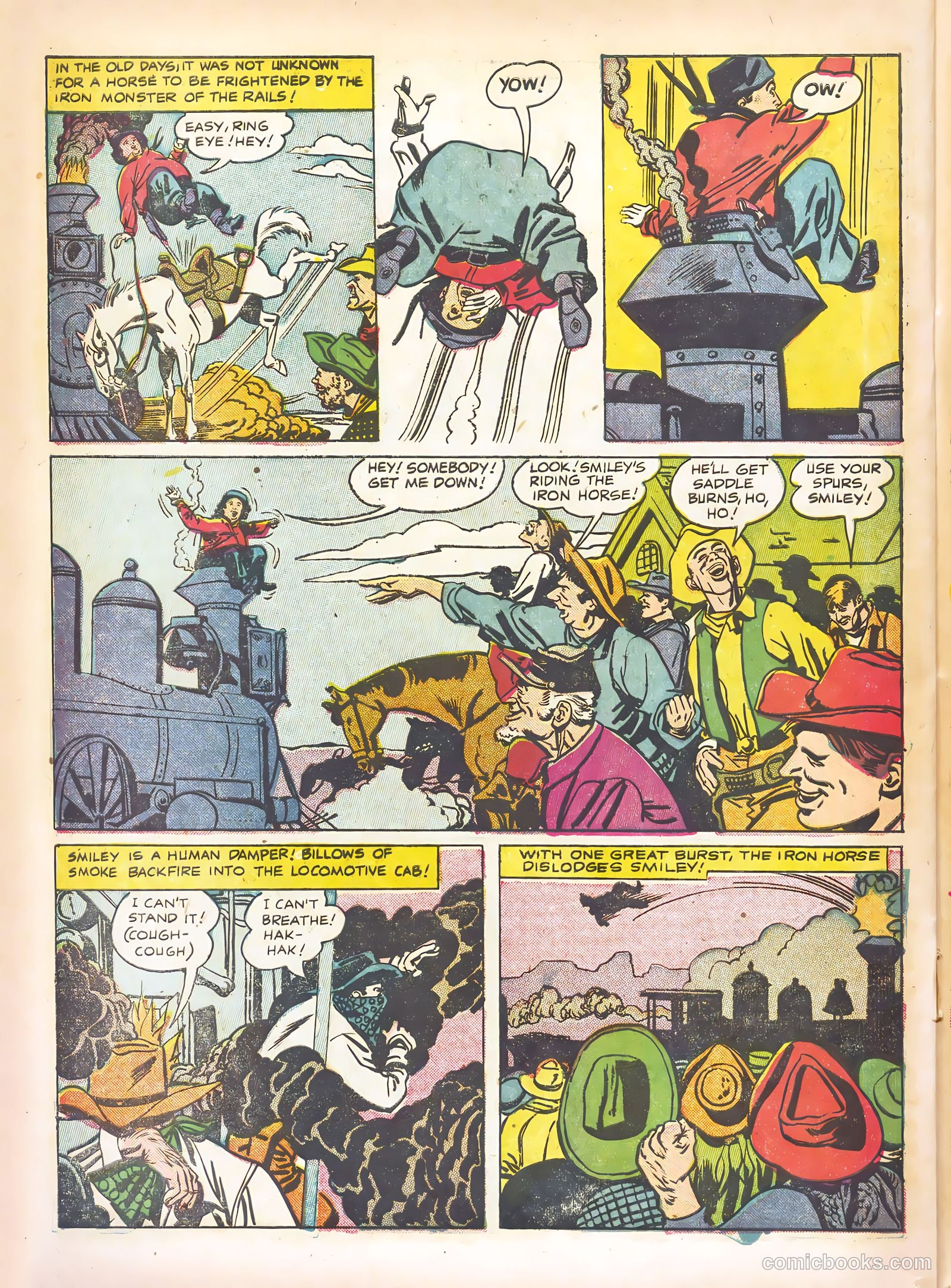 Six-Gun Heroes #11 (1951) — page 22 of 36