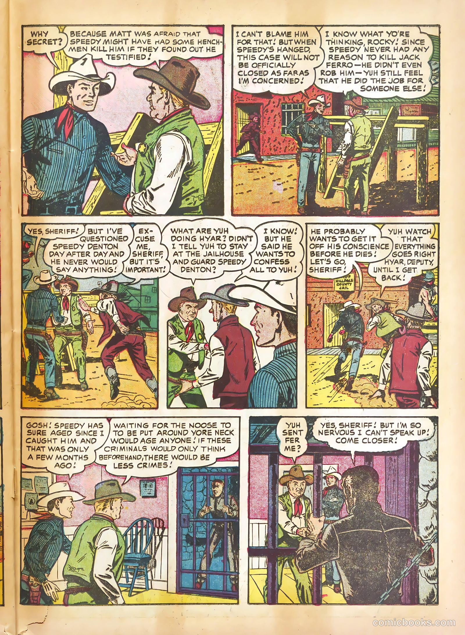 Six-Gun Heroes #11 (1951) — page 27 of 36