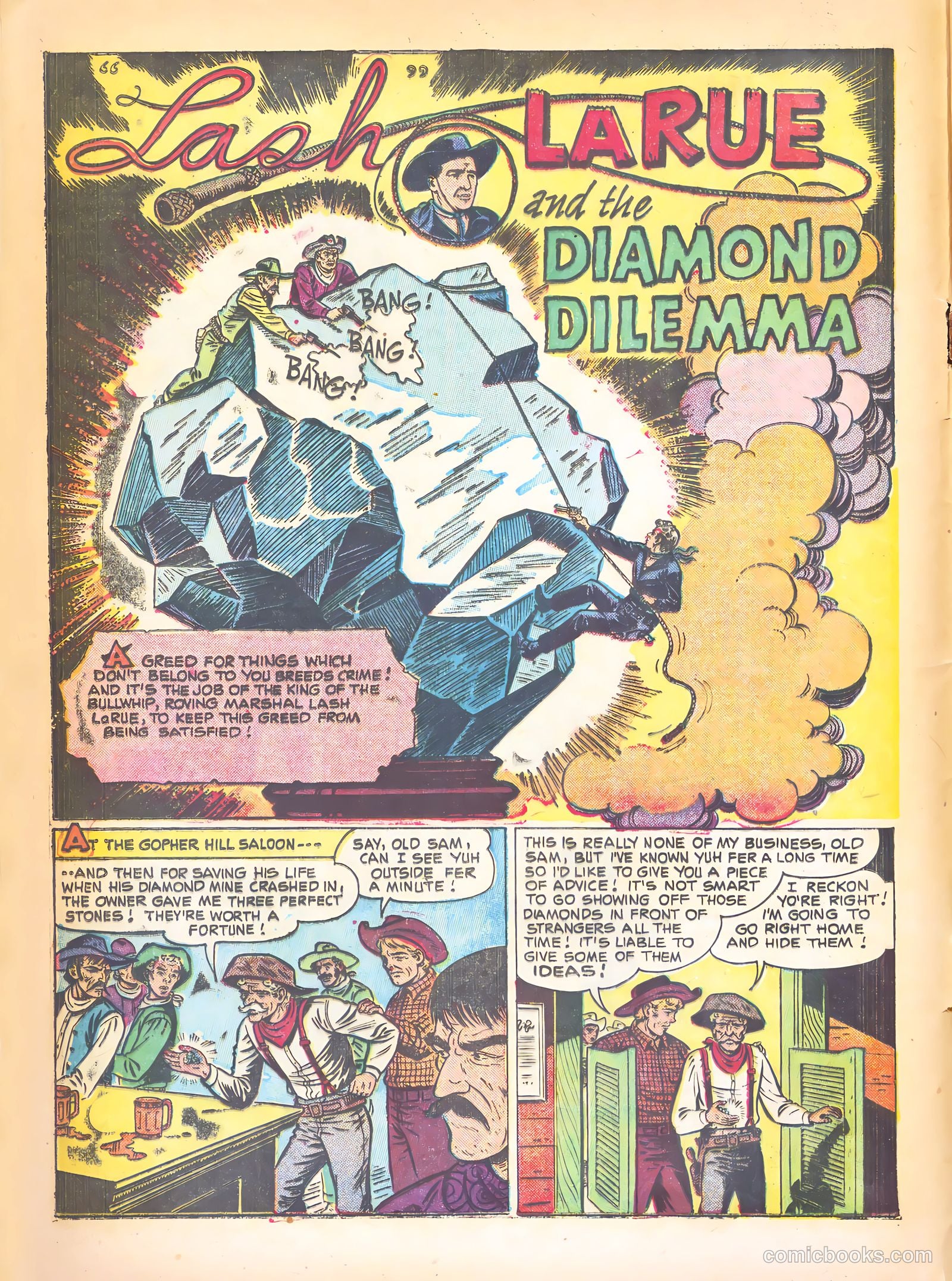 Six-Gun Heroes #11 (1949) — page 8 of 36