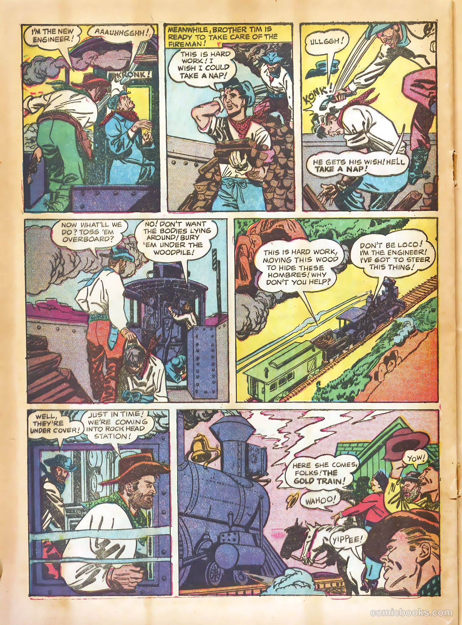 Six-Gun Heroes #11 (1949) — page 20 of 36