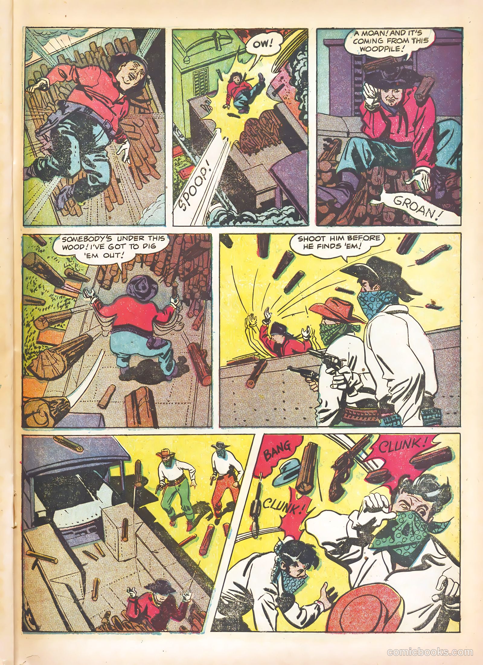 Six-Gun Heroes #11 (1949) — page 23 of 36