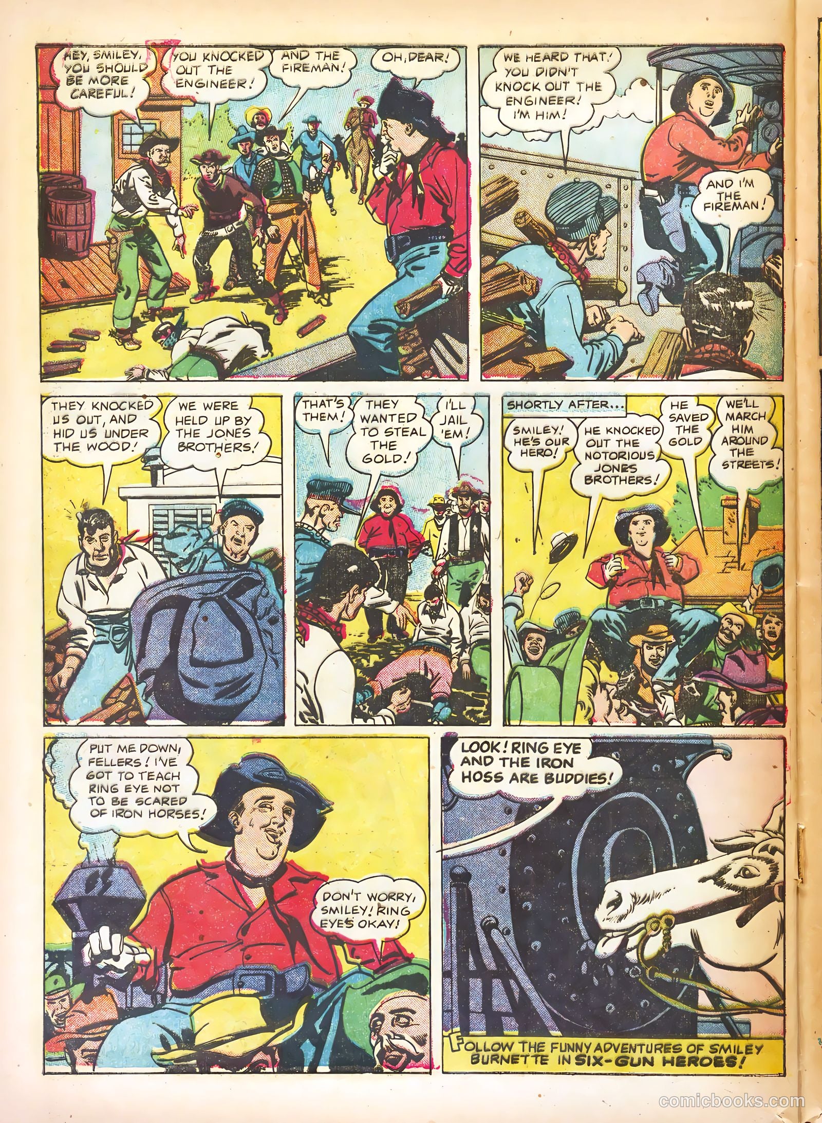Six-Gun Heroes #11 (1949) — page 24 of 36