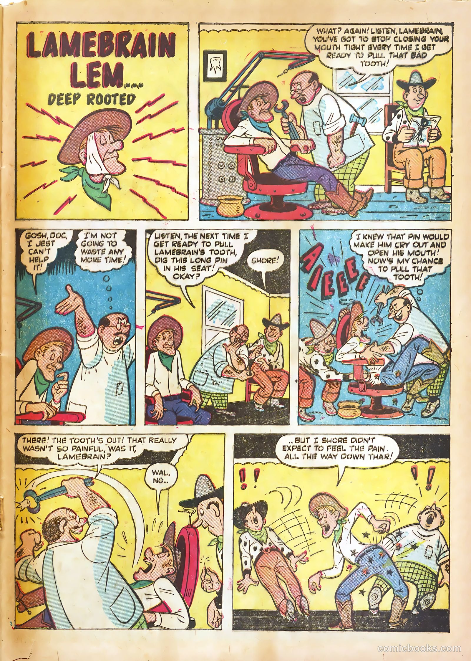 Six-Gun Heroes #11 (1949) — page 25 of 36