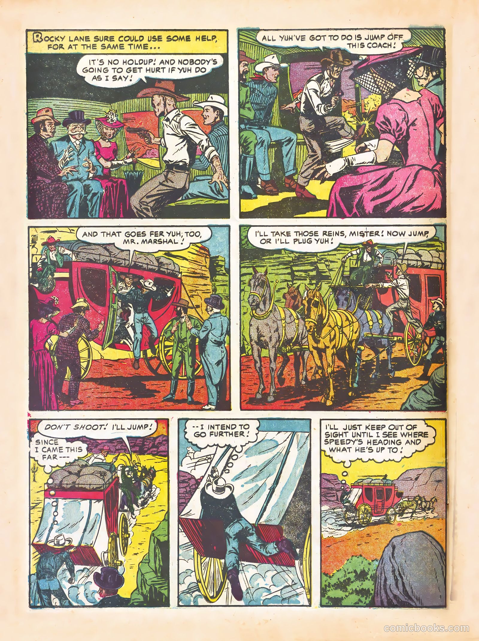 Six-Gun Heroes #11 (1949) — page 30 of 36