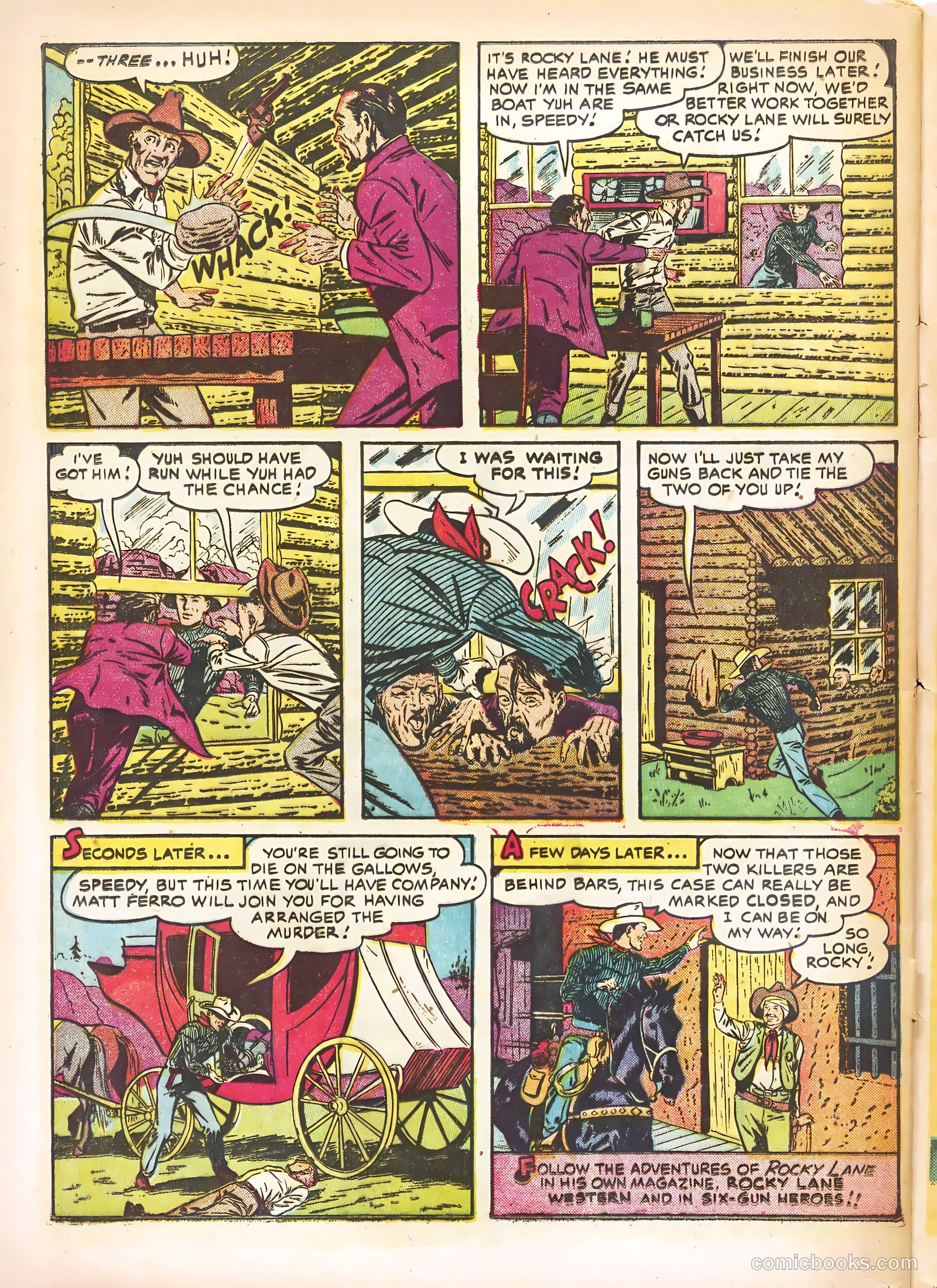 Six-Gun Heroes #11 (1949) — page 32 of 36