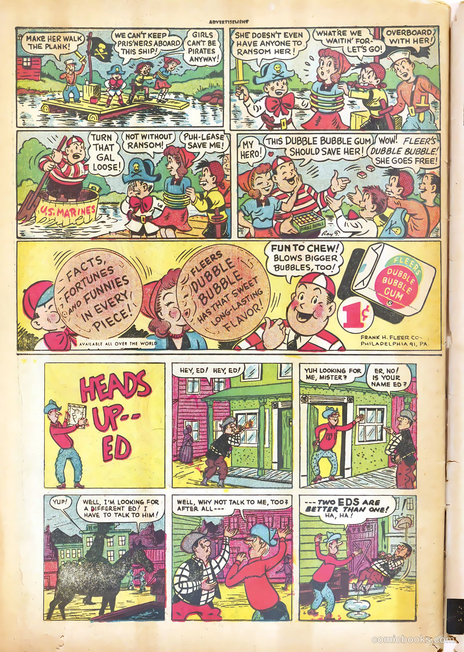 Six-Gun Heroes #11 (1949) — page 34 of 36