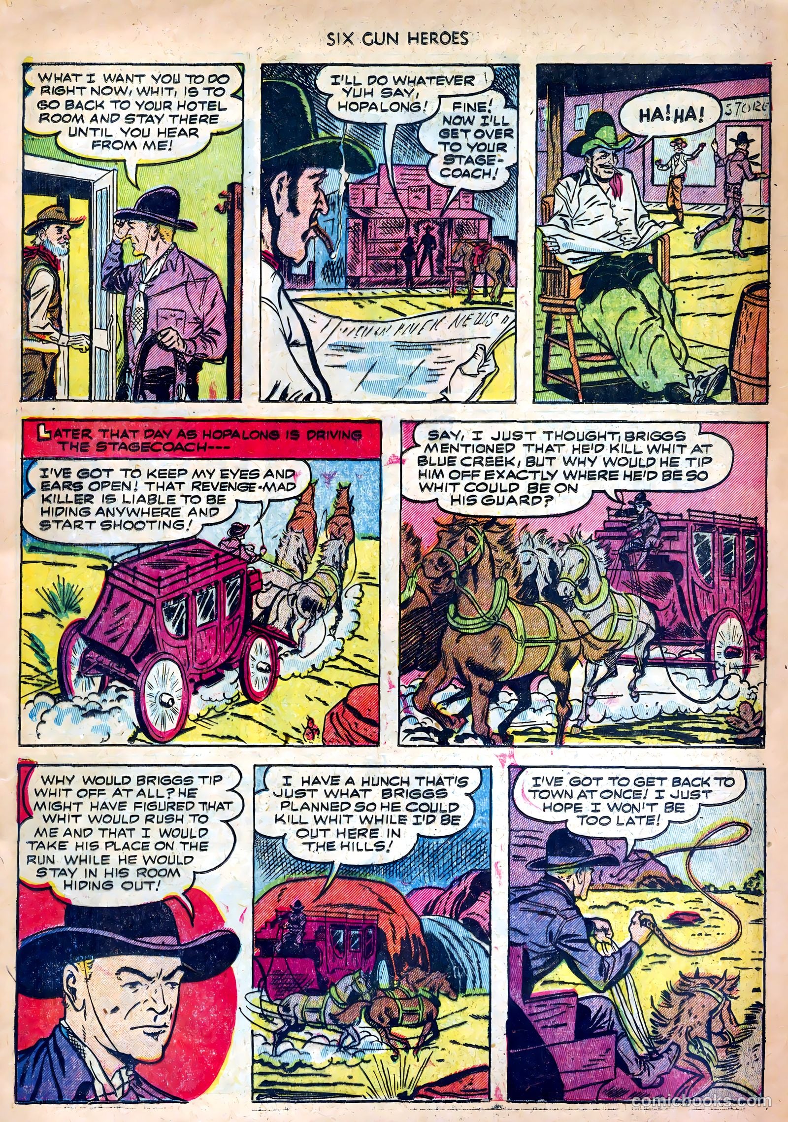 Six-Gun Heroes #18 (1951) — page 5 of 36