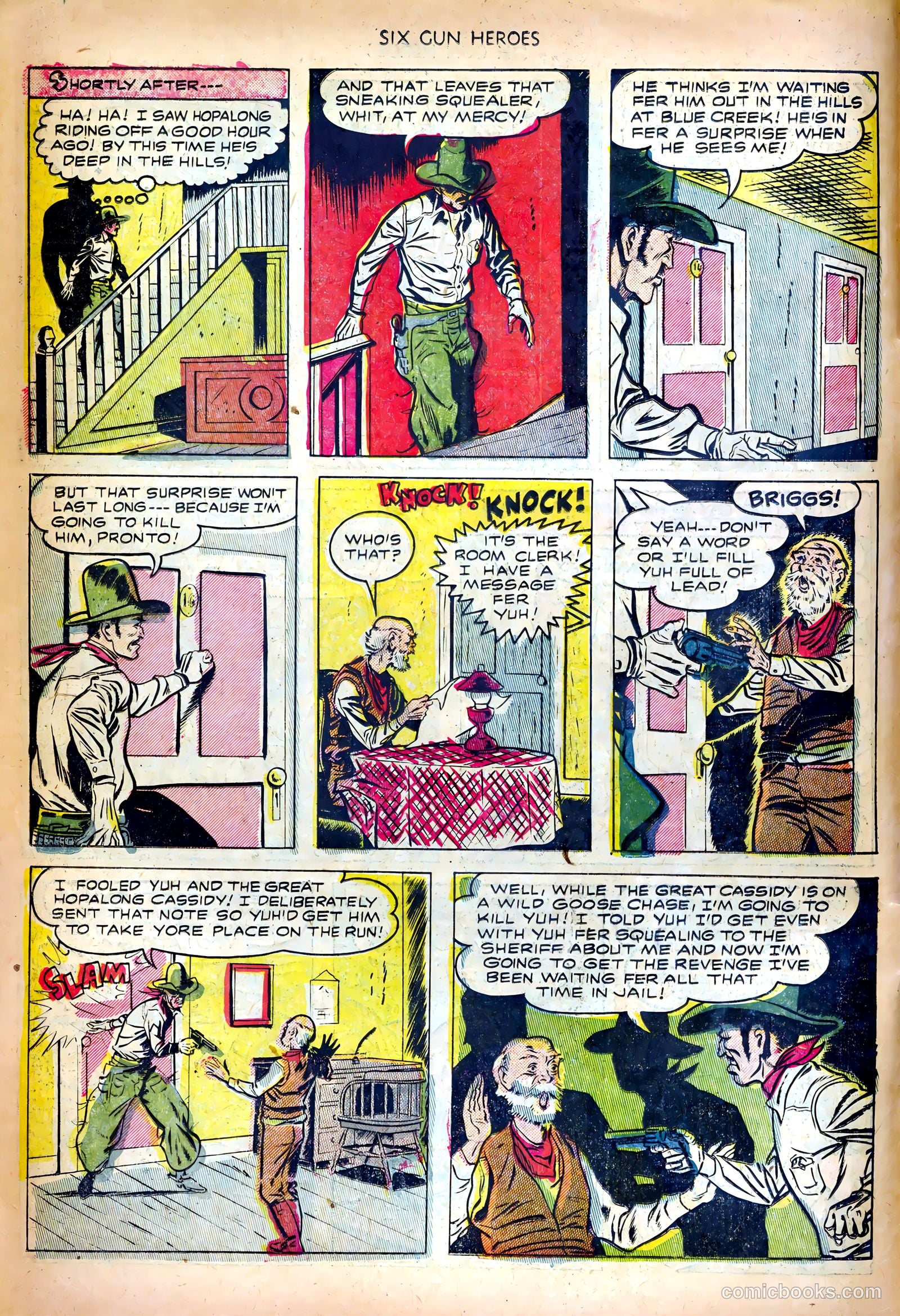 Six-Gun Heroes #18 (1951) — page 6 of 36