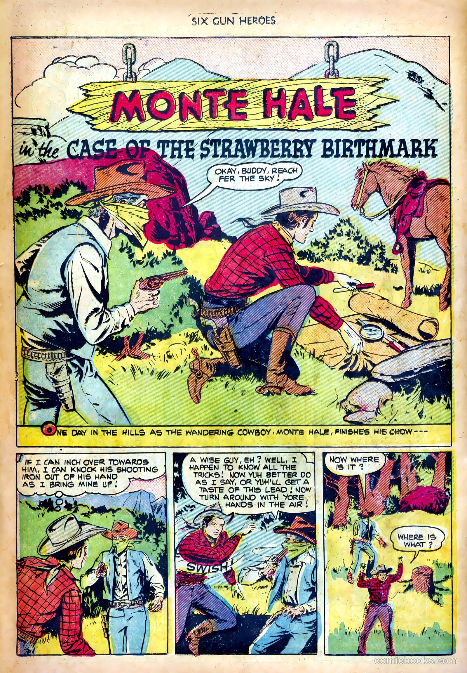 Six-Gun Heroes #18 (1951) — page 10 of 36