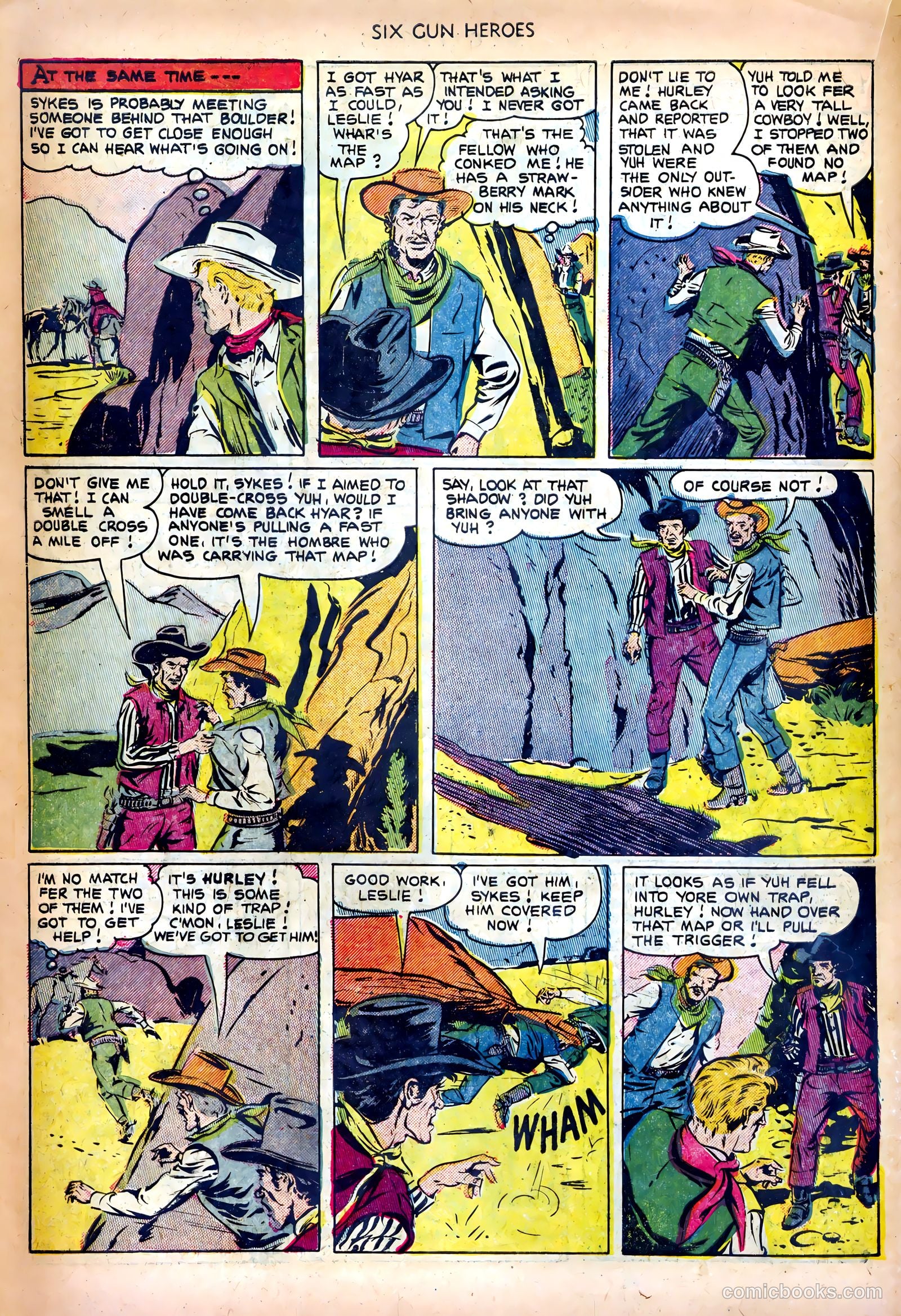 Six-Gun Heroes #18 (1951) — page 14 of 36