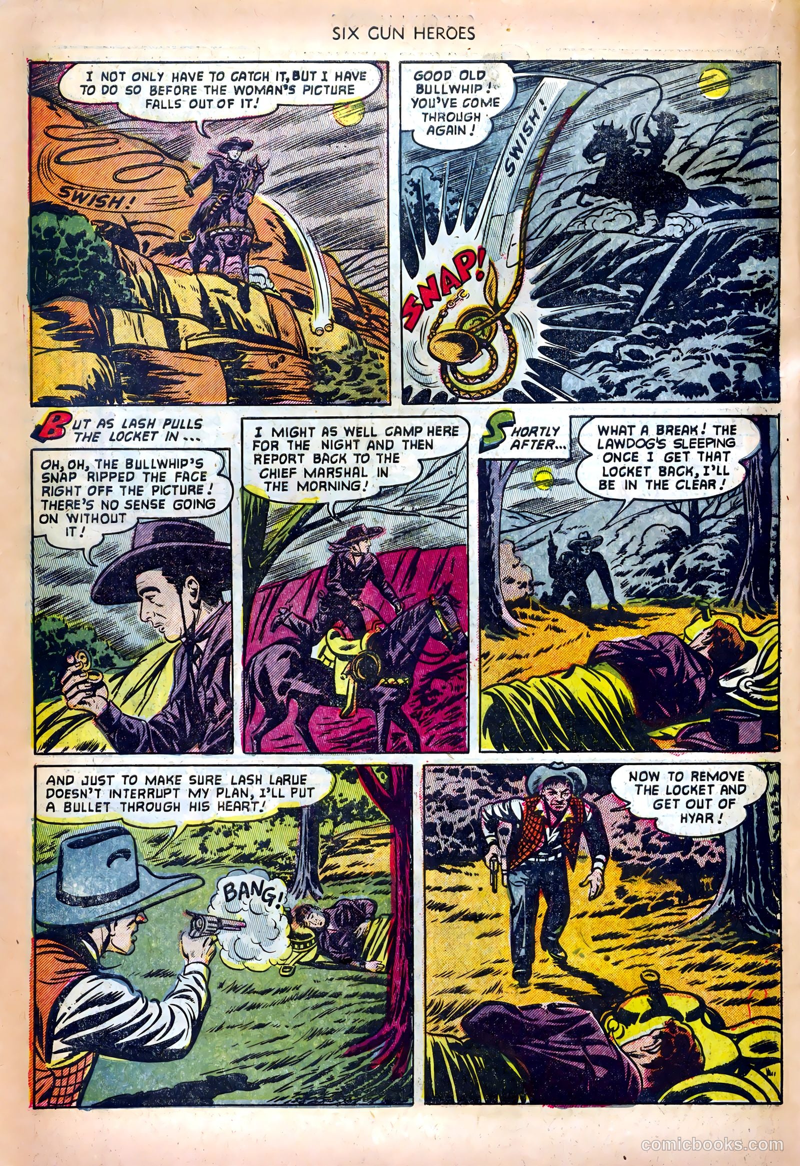 Six-Gun Heroes #18 (1951) — page 22 of 36
