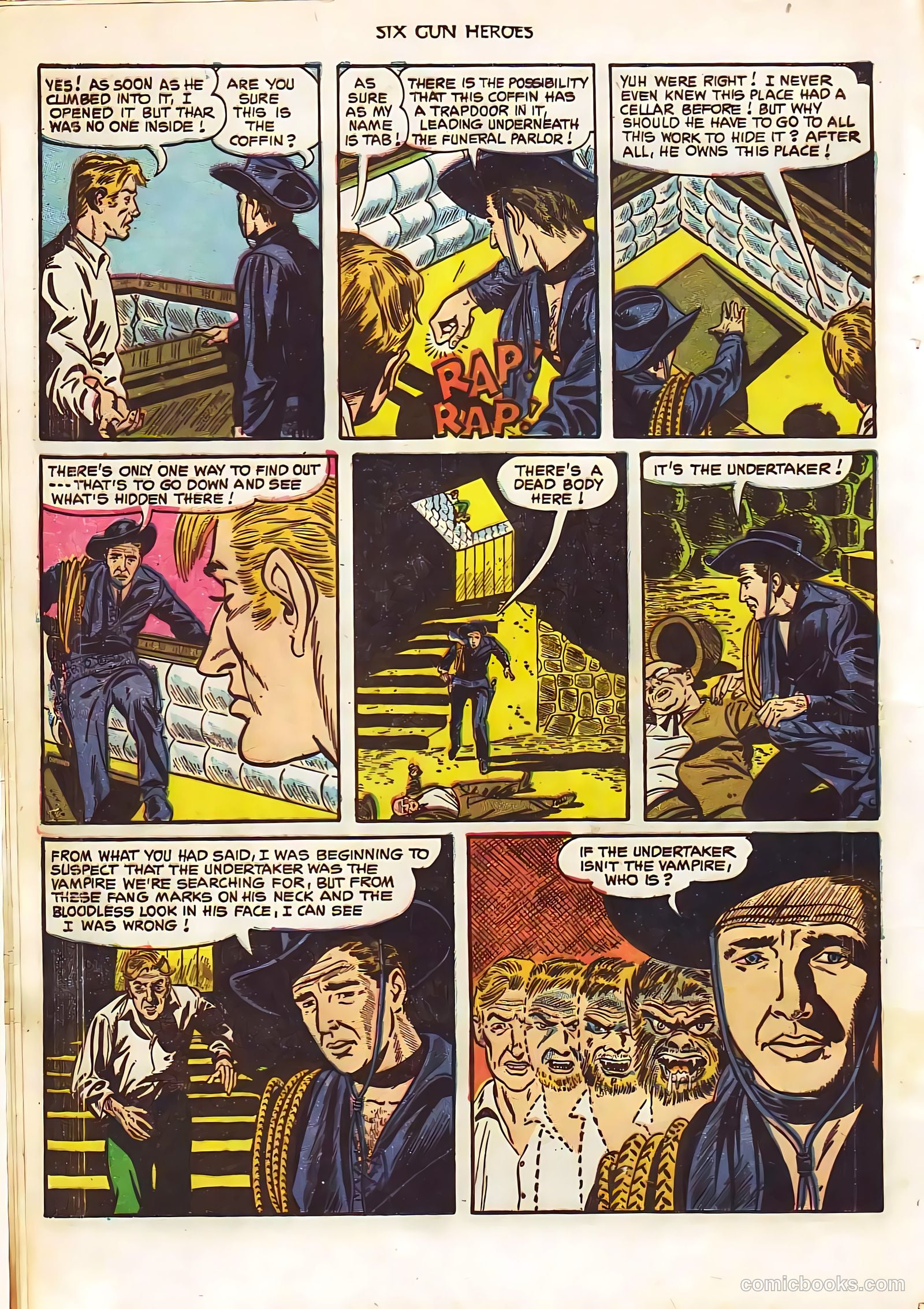 Six-Gun Heroes #20 (1953) — page 12 of 34