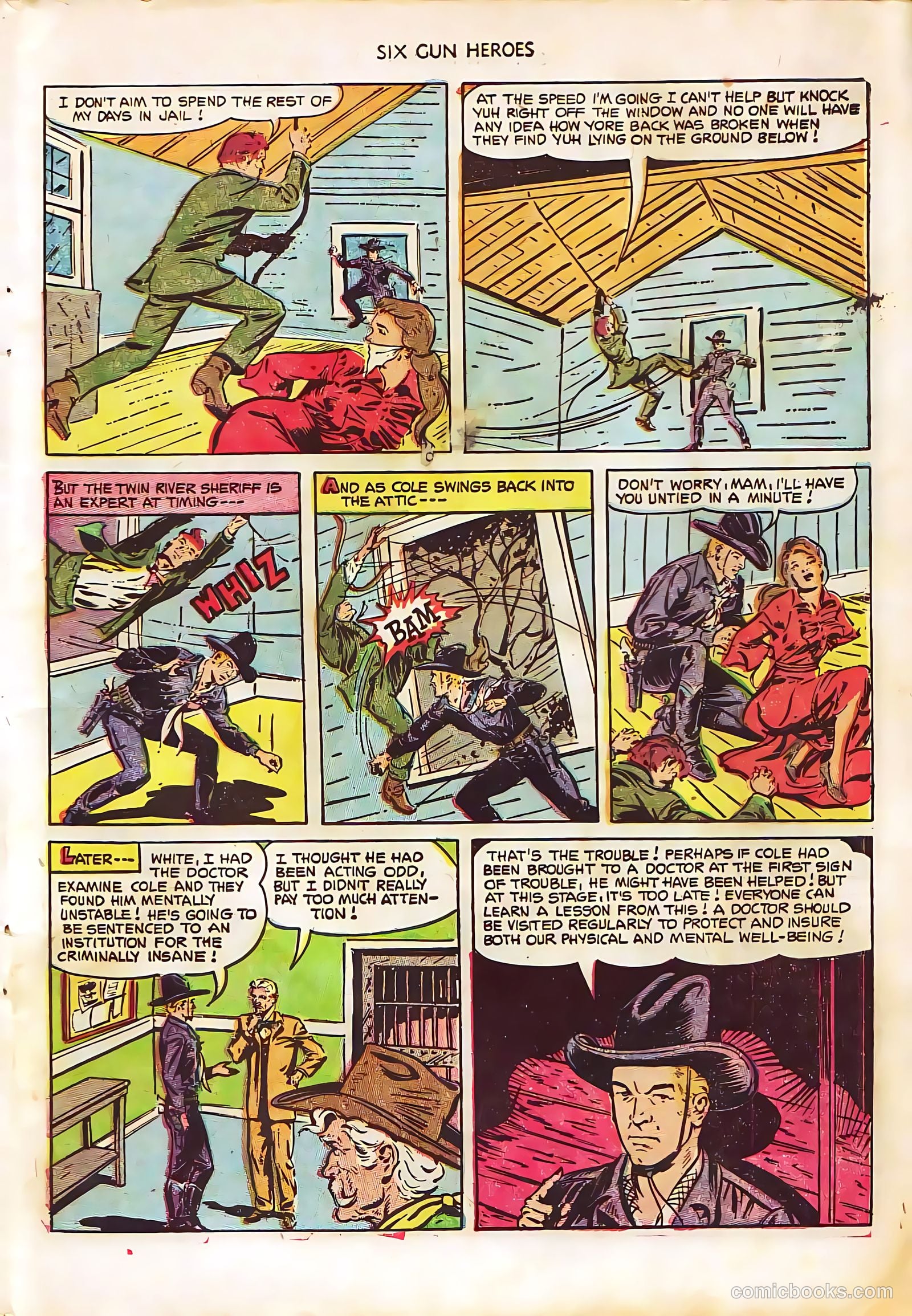 Six-Gun Heroes #20 (1953) — page 7