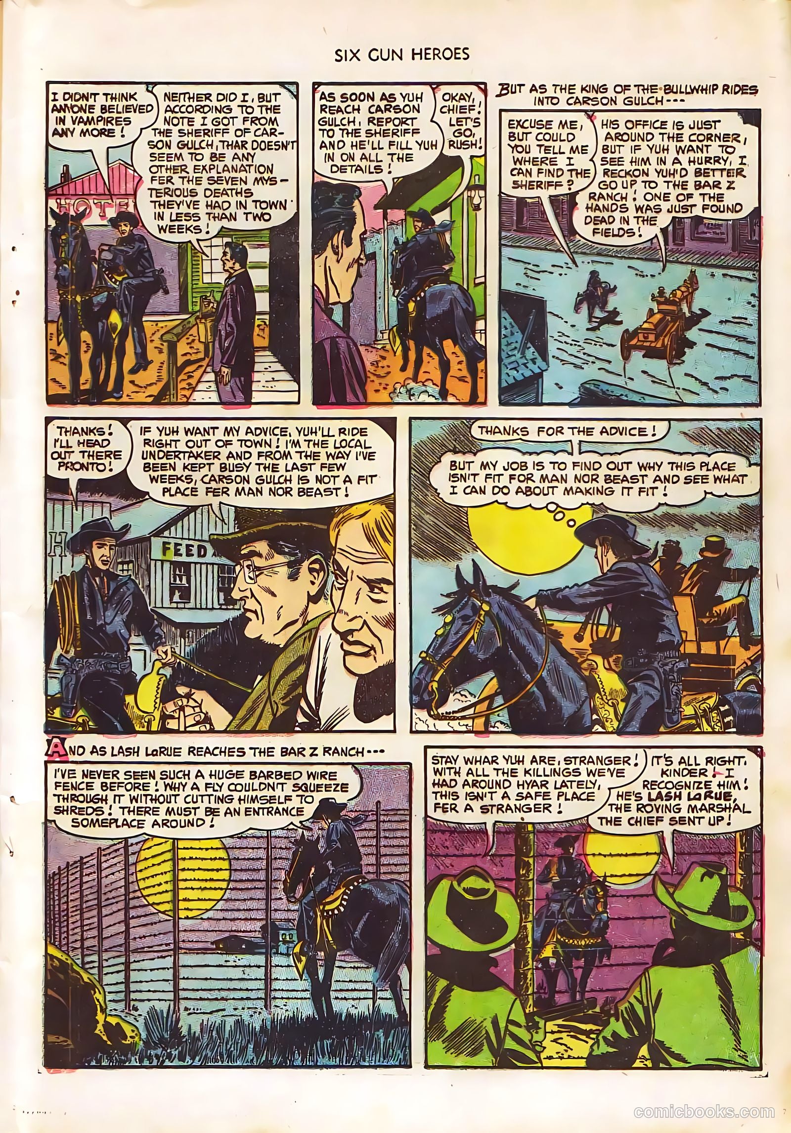 Six-Gun Heroes #20 (1953) — page 9