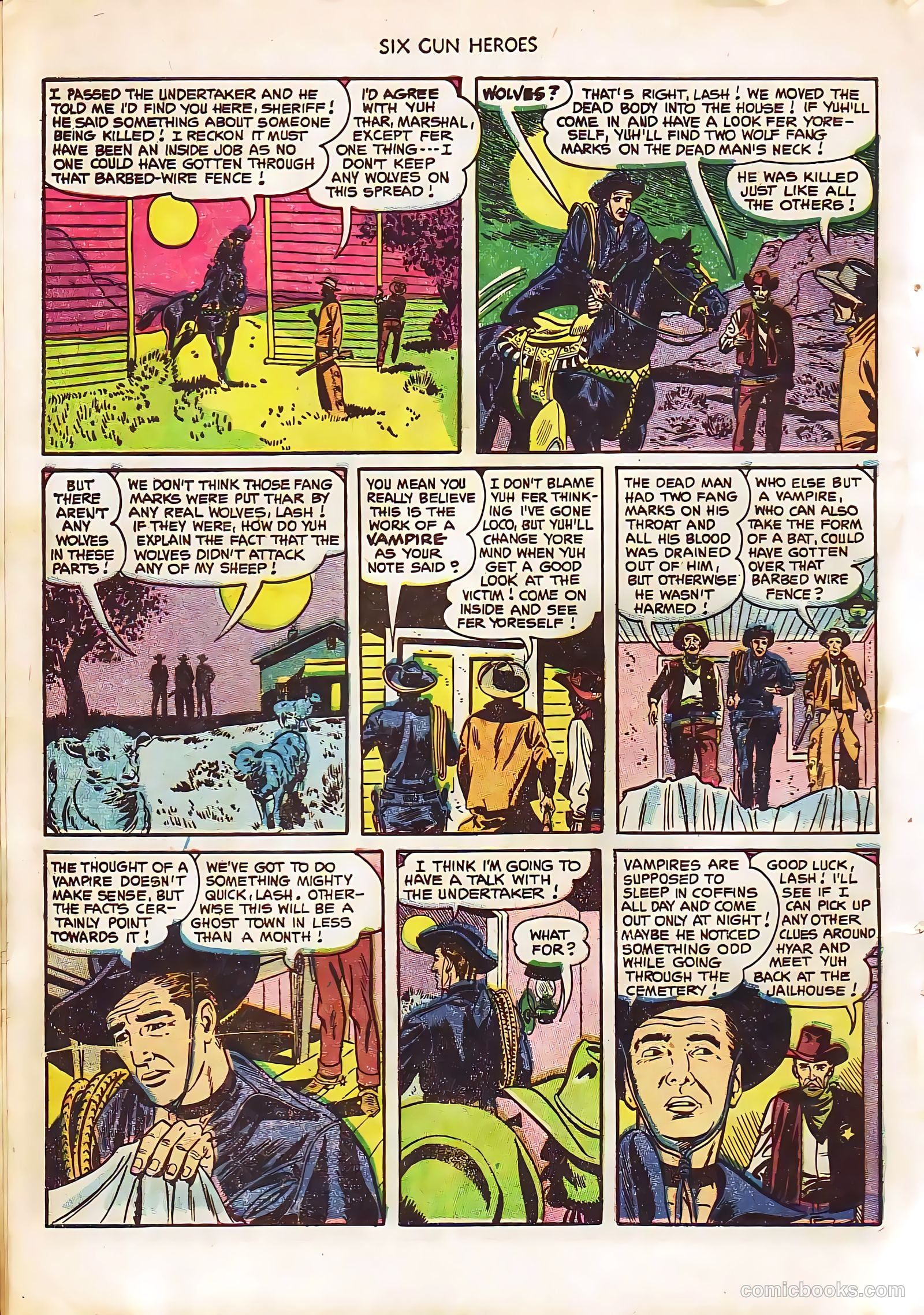 Six-Gun Heroes #20 (1953) — page 10