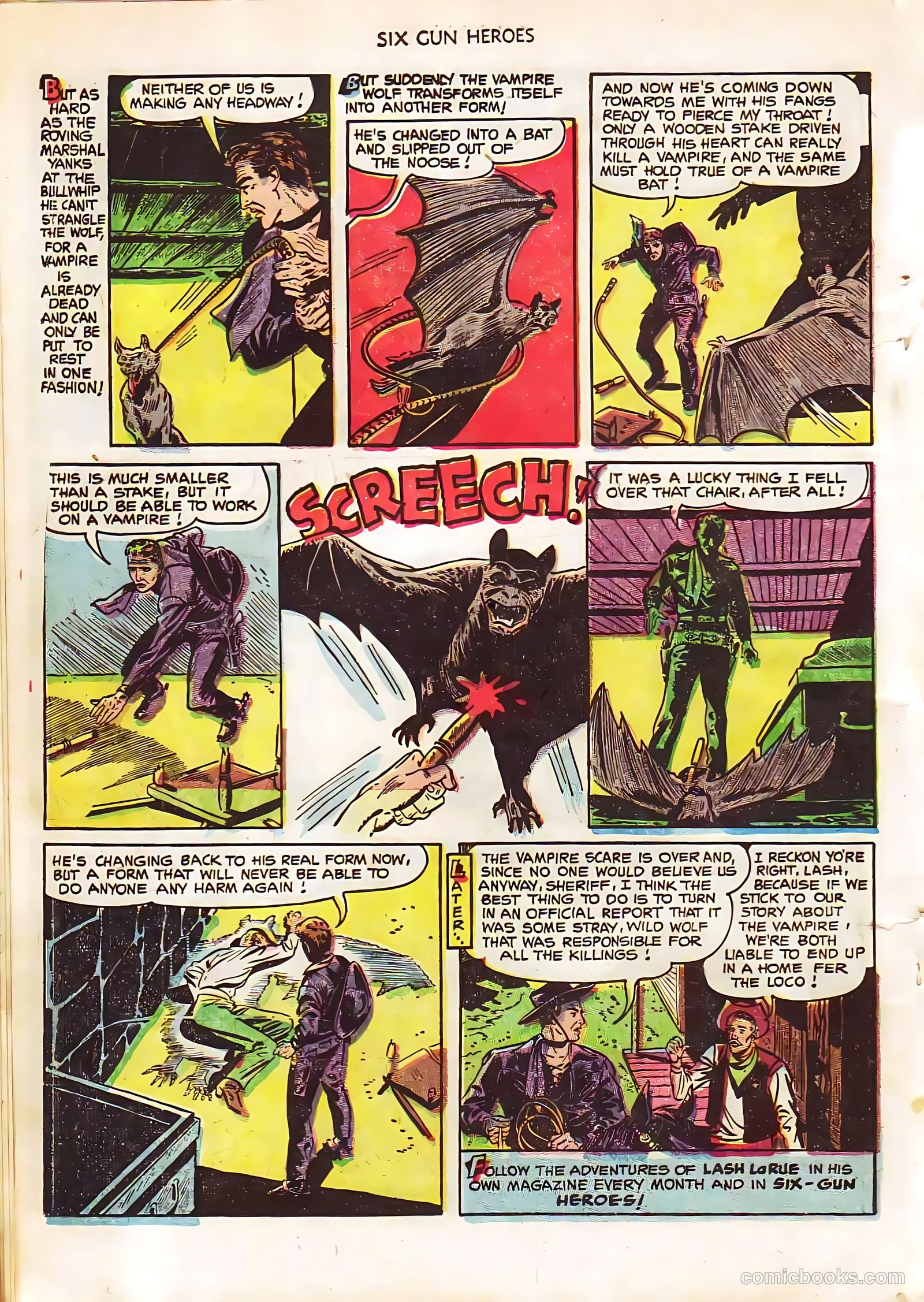Six-Gun Heroes #20 (1953) — page 14