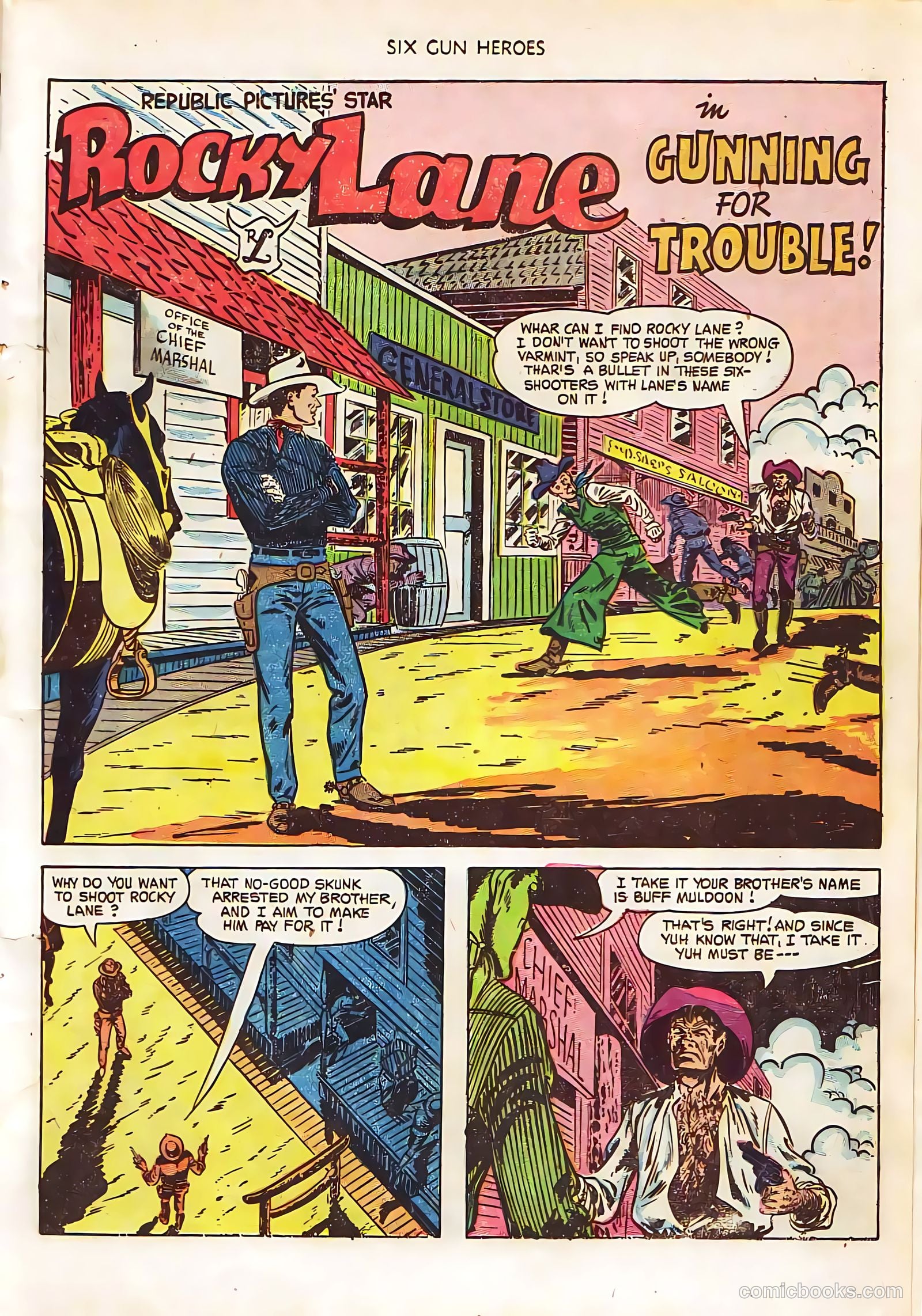 Six-Gun Heroes #20 (1953) — page 15