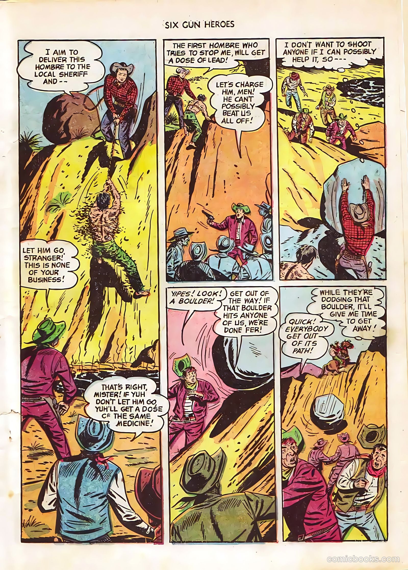 Six-Gun Heroes #20 (1953) — page 23