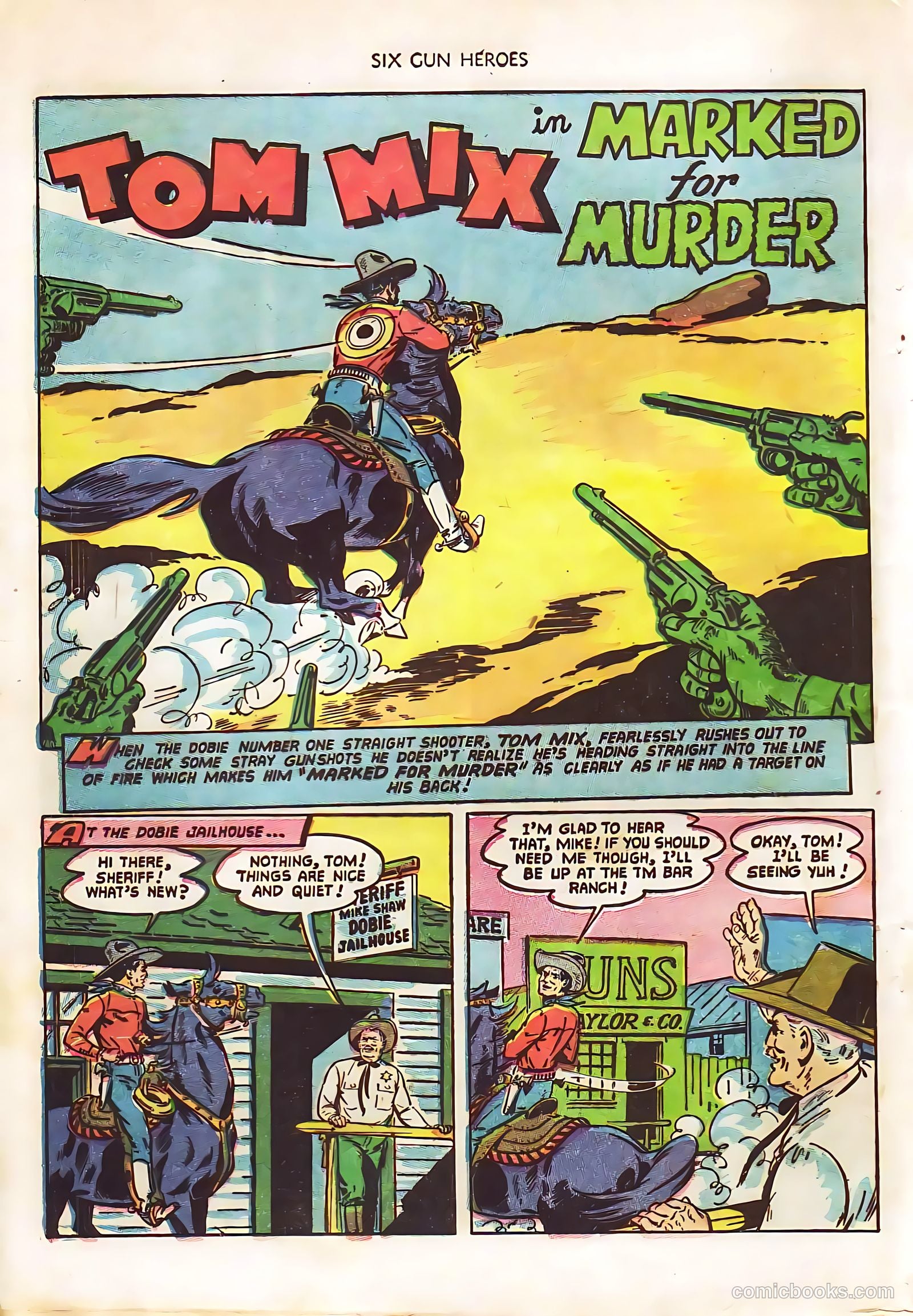Six-Gun Heroes #20 (1953) — page 28