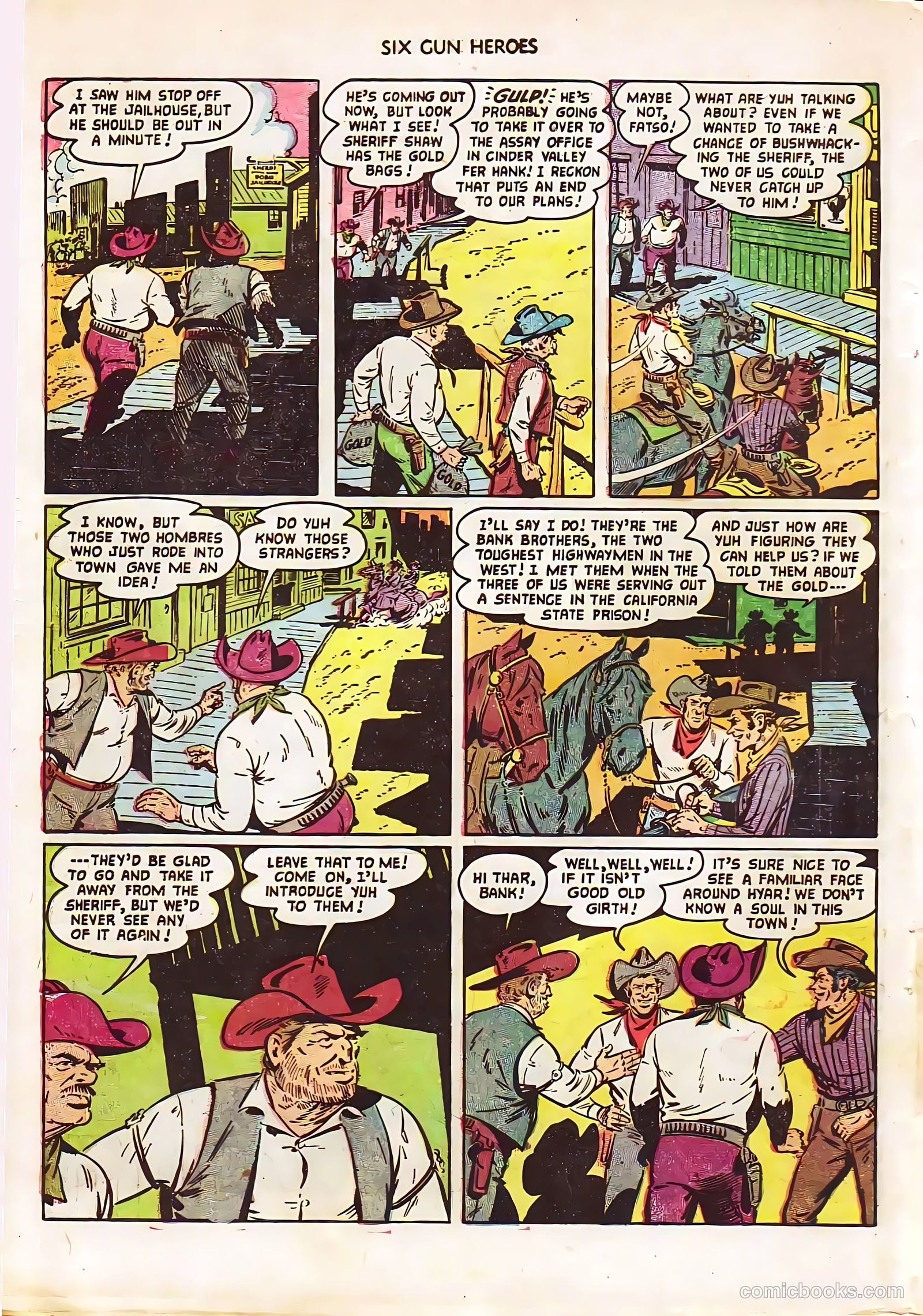 Six-Gun Heroes #20 (1953) — page 30