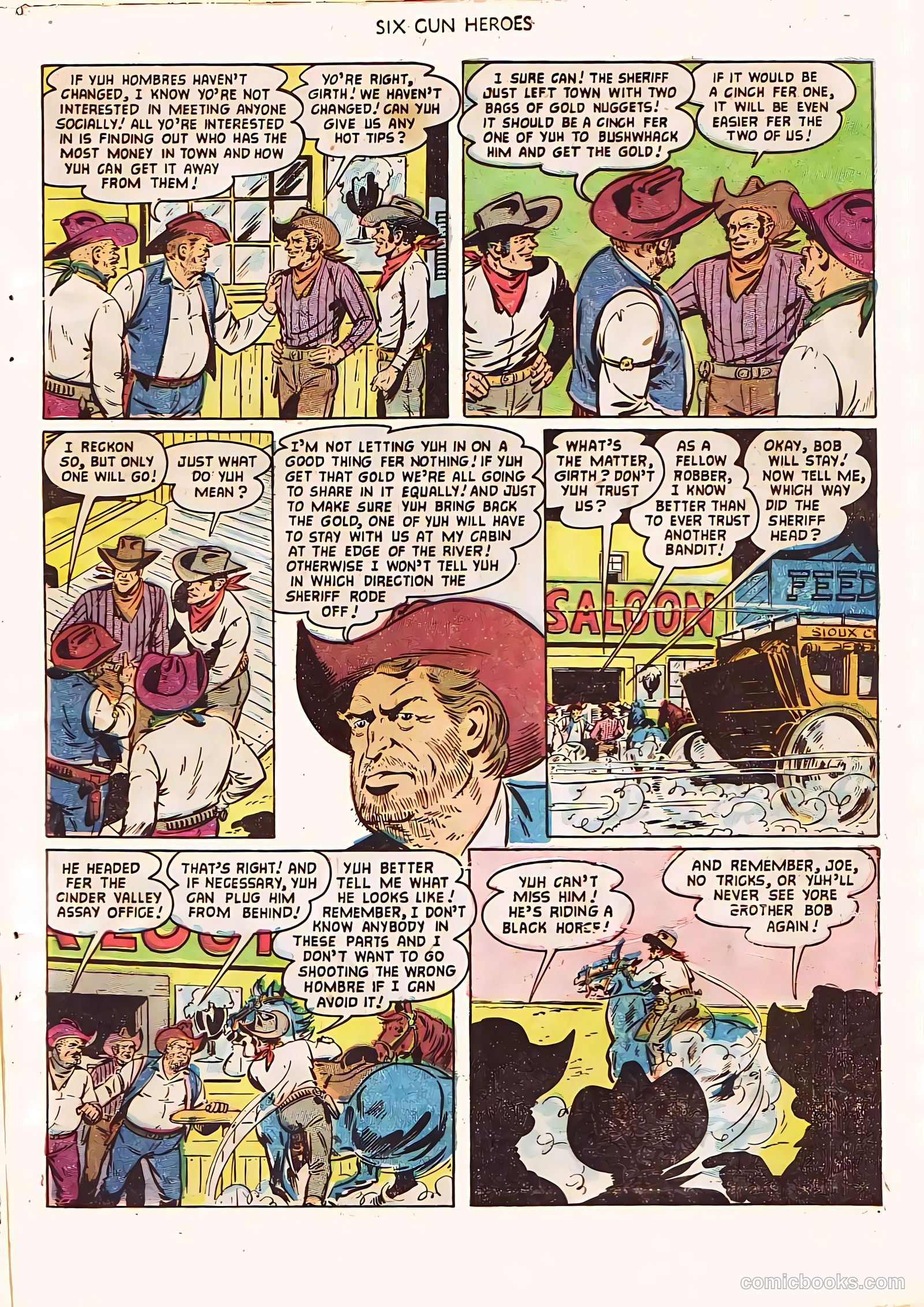 Six-Gun Heroes #20 (1953) — page 31