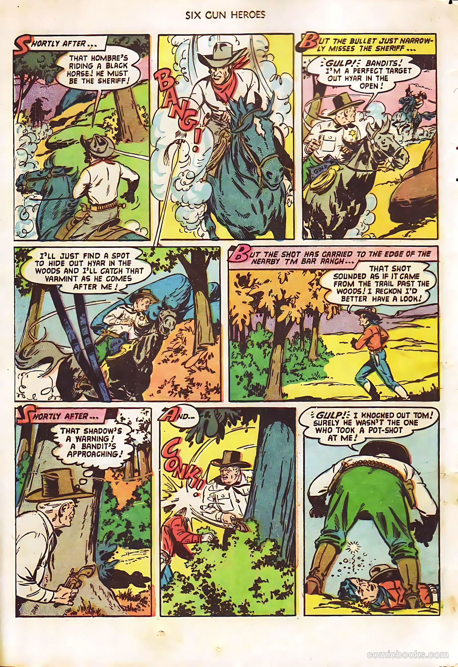 Six-Gun Heroes #20 (1953) — page 32