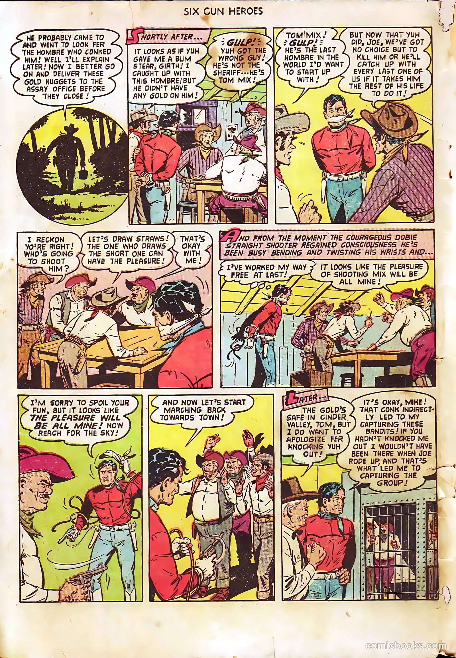 Six-Gun Heroes #20 (1953) — page 34