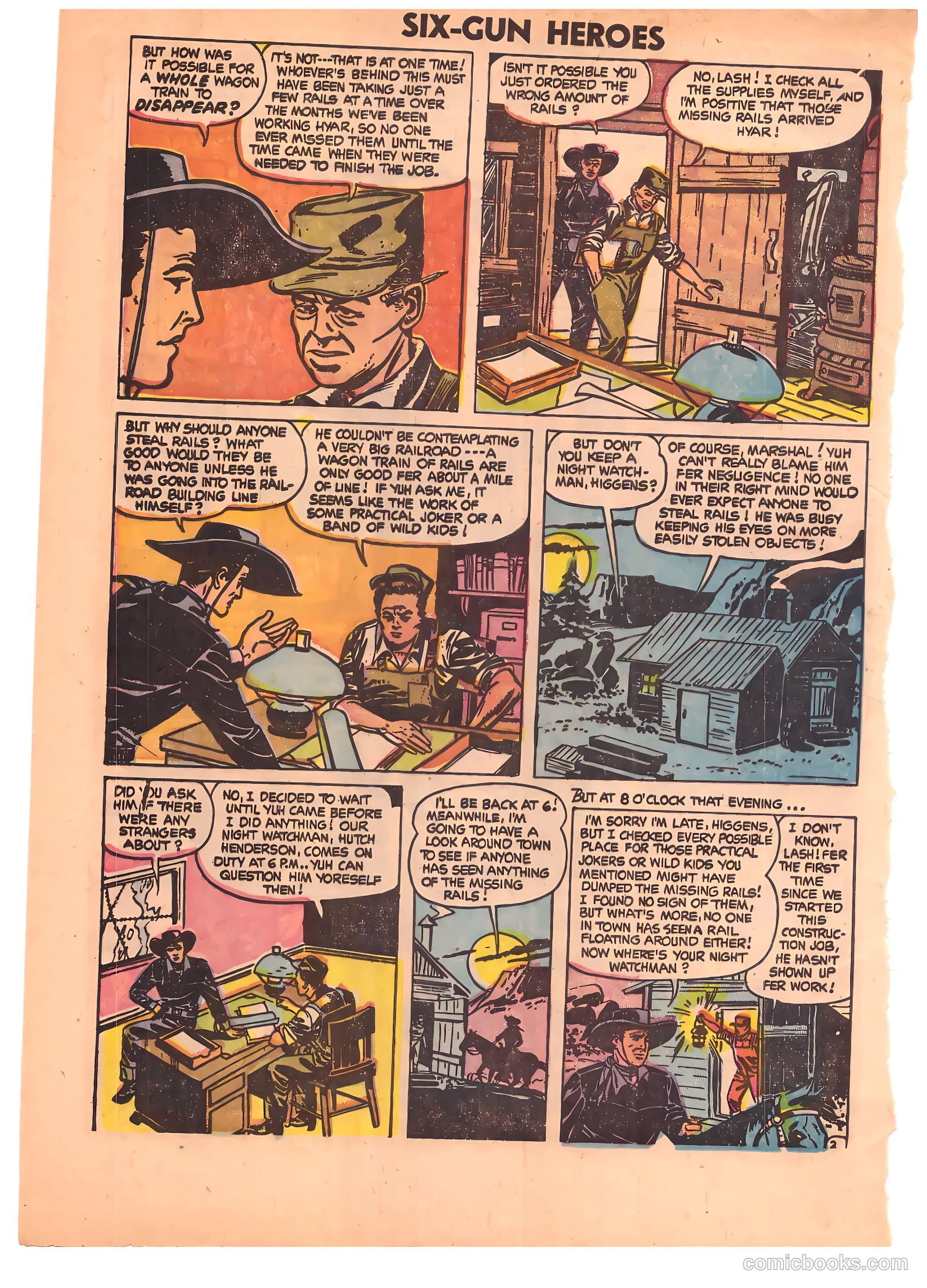 Six-Gun Heroes #26 (1954) — page 3 of 33